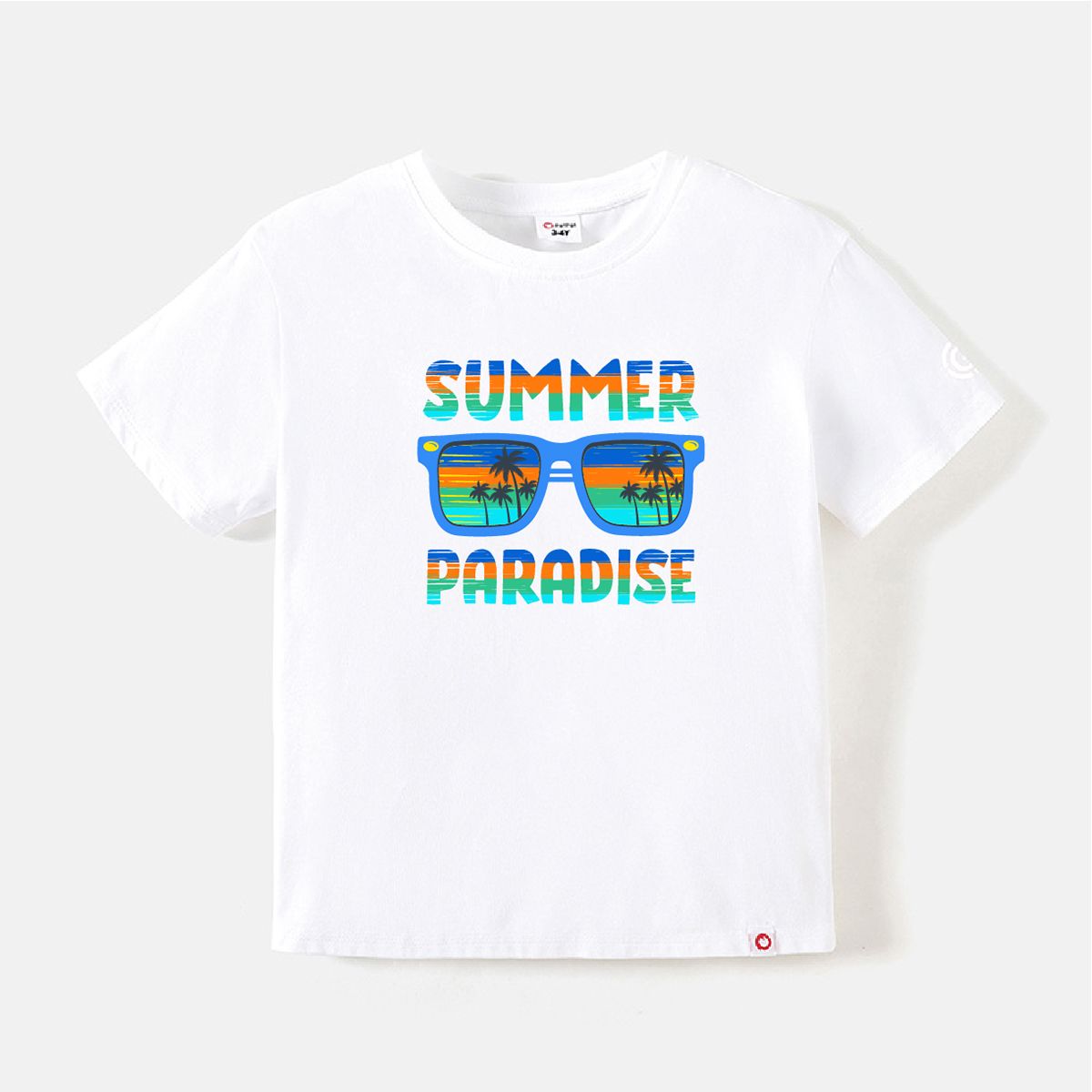 Go-Neat Water Repellent and Stain Resistant Family Matching Glasses & Letter Print Short-sleeve Tee
Go-Neat Water Repellent and Stain Resistant Family Matching Glasses & Letter Print Short-sleeve Tee