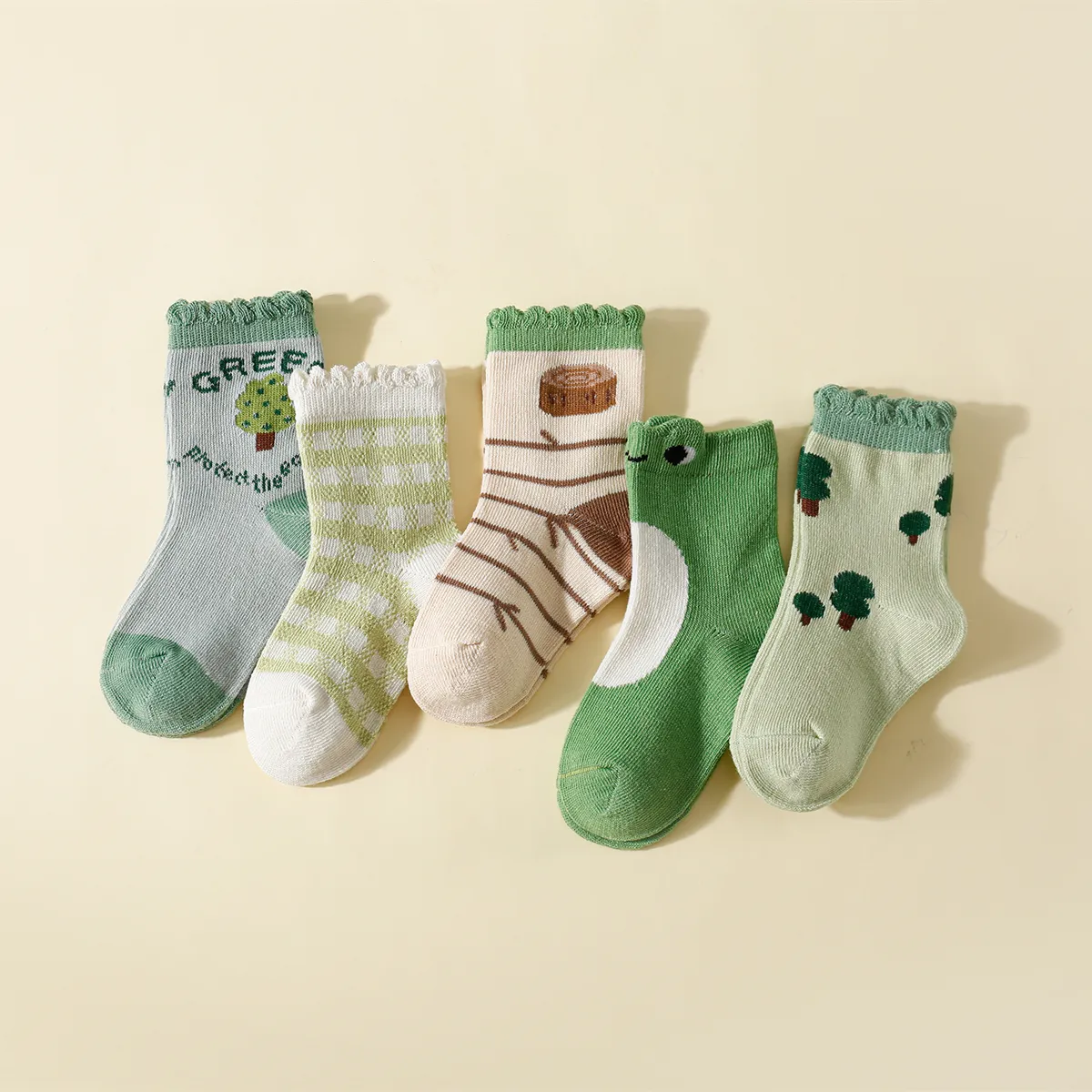 Baby / Toddler / Kid 5-pack Cartoon Print Socks for Boys and Girls
Baby / Toddler / Kid 5-pack Cartoon Print Socks for Boys and Girls