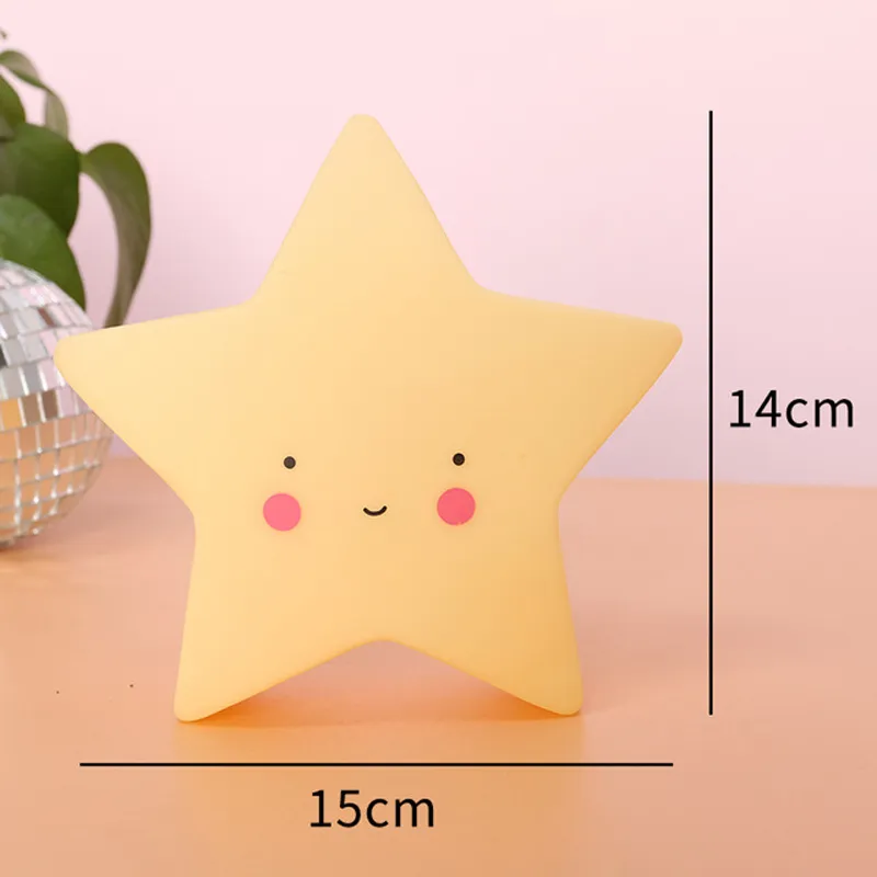 Luminous Toys Give Gifts Festival Lighting Rabbit Unicorn Pentagram Moon Cloud Dinosaur Shape LED Lamp Night Light Bedroom Decor
Luminous Toys Give Gifts Festival Lighting Rabbit Unicorn Pentagram Moon Cloud Dinosaur Shape LED Lamp Night Light Bedroom Decor