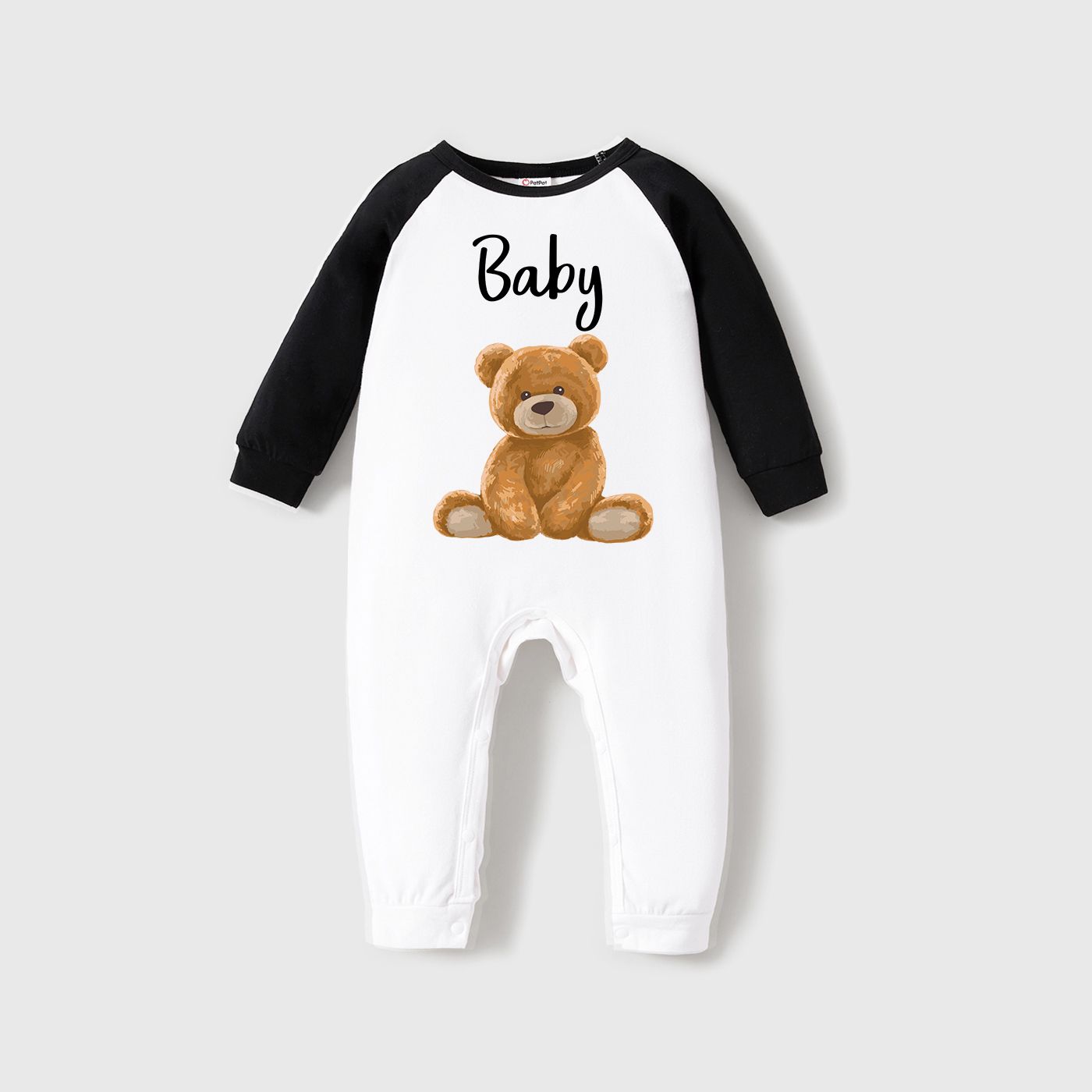 Family Matching 100% Cotton Long-sleeve Cartoon Bear & Letter Print Pullover Sweatshirts
Family Matching 100% Cotton Long-sleeve Cartoon Bear & Letter Print Pullover Sweatshirts