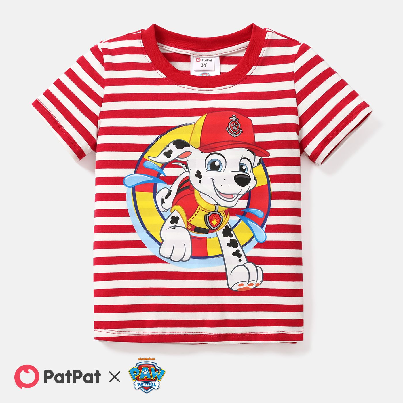 PAW Patrol Toddler Boy/Girl Stripe Short-sleeve Cotton Tee
PAW Patrol Toddler Boy/Girl Stripe Short-sleeve Cotton Tee