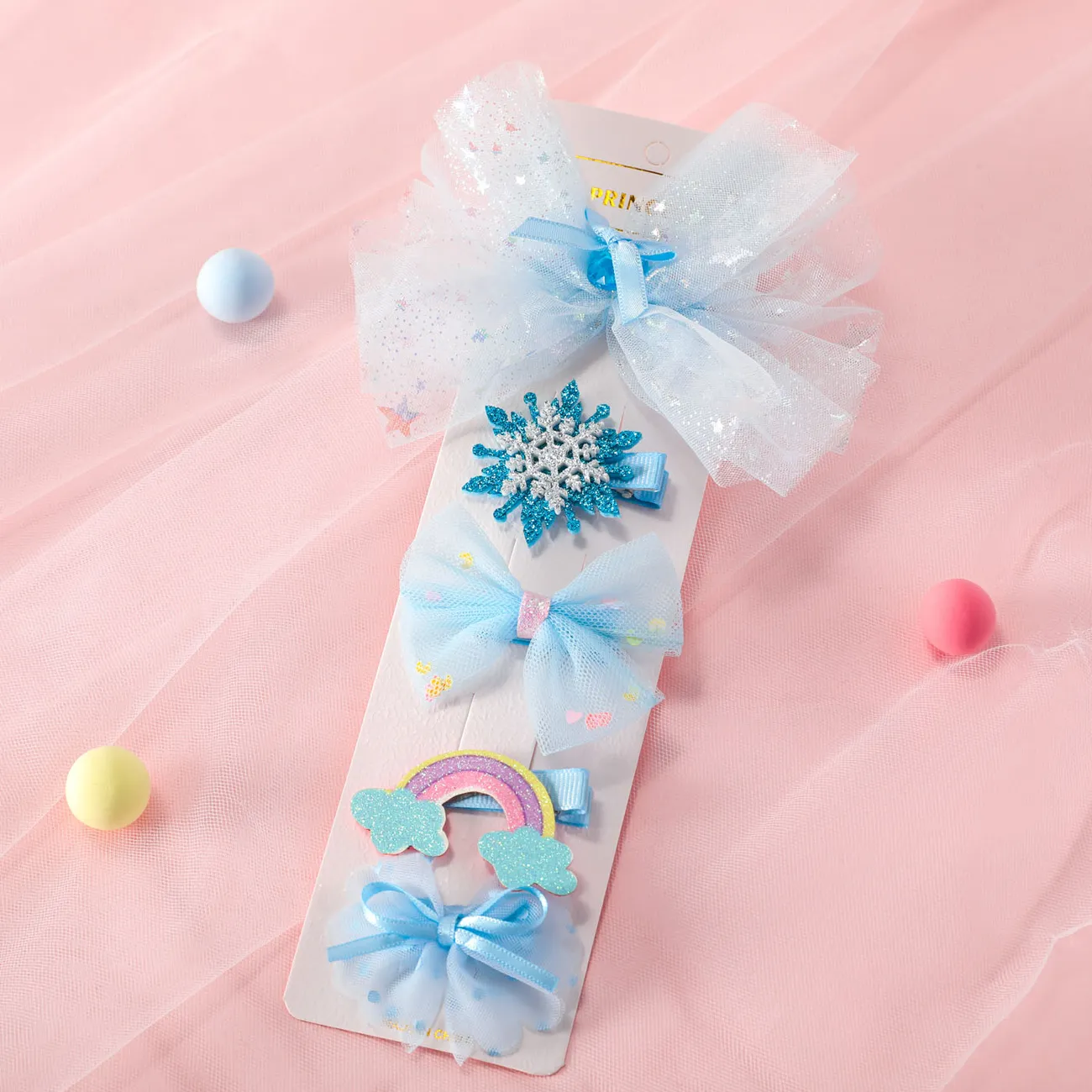 5-pack Toddler/Kid Mesh Glitter Hairpin
5-pack Toddler/Kid Mesh Glitter Hairpin