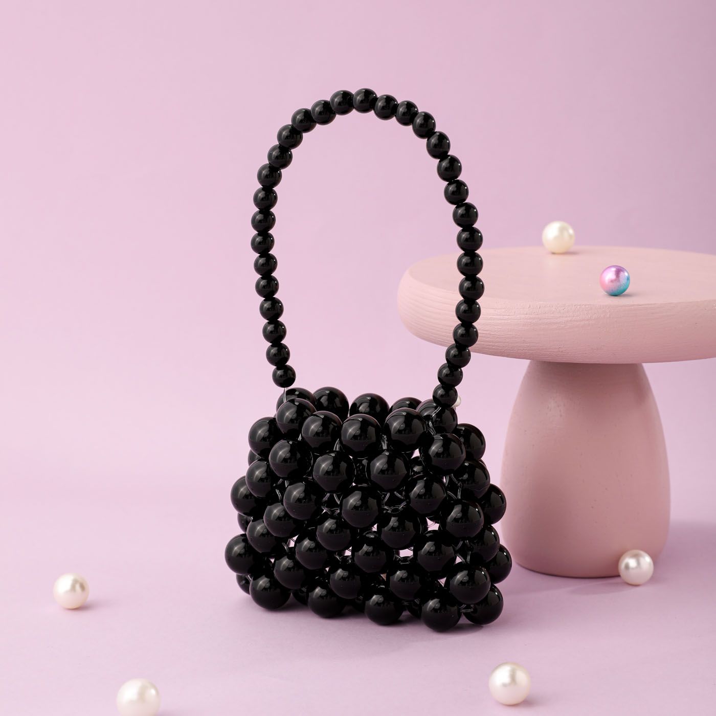 Toddler/Kid Mini Pearl Bag Handmade Beaded Bag