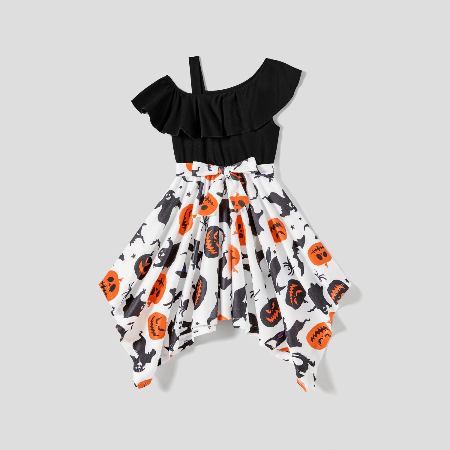 Halloween Family Matching Pumpkin Printed Irregular Octagonal Dresses and Pumpkin & Letter Printed Short Sleeve Tops Sets
Halloween Family Matching Pumpkin Printed Irregular Octagonal Dresses and Pumpkin & Letter Printed Short Sleeve Tops Sets