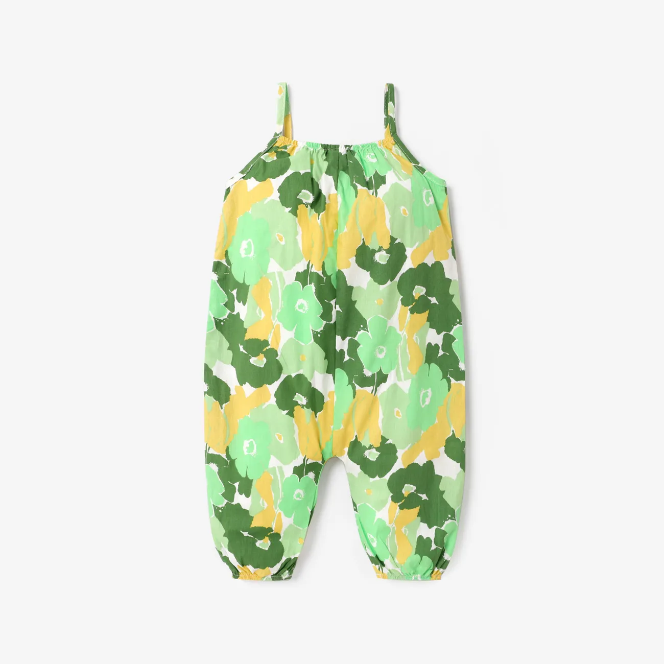 100% Cotton Baby Girl All Over Floral Print Cami Jumpsuit
100% Cotton Baby Girl All Over Floral Print Cami Jumpsuit