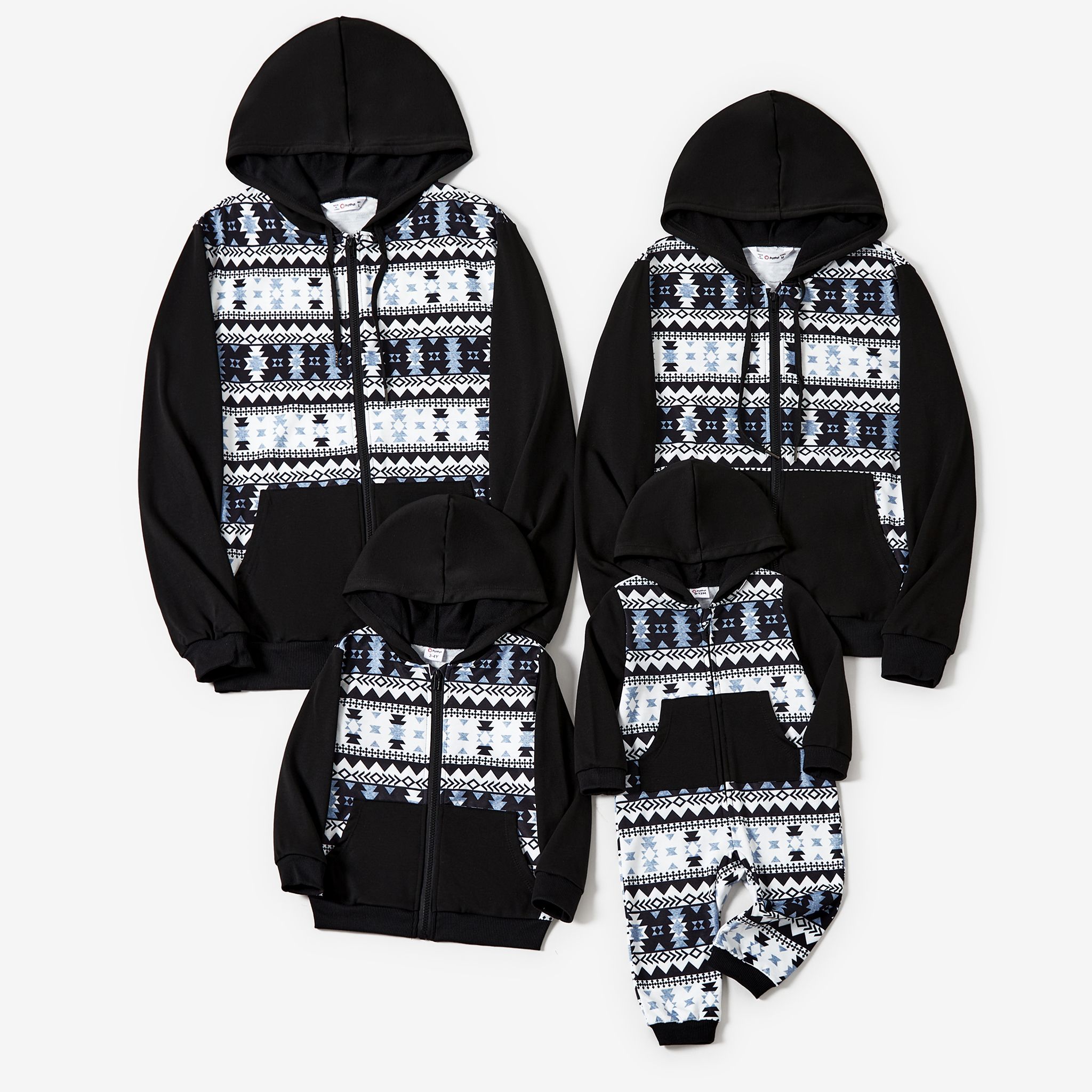 Christmas Family Matching Fashion Classic Print Large Pocket Design Long-sleeve Hooded Zipper Coat Tops
Christmas Family Matching Fashion Classic Print Large Pocket Design Long-sleeve Hooded Zipper Coat Tops