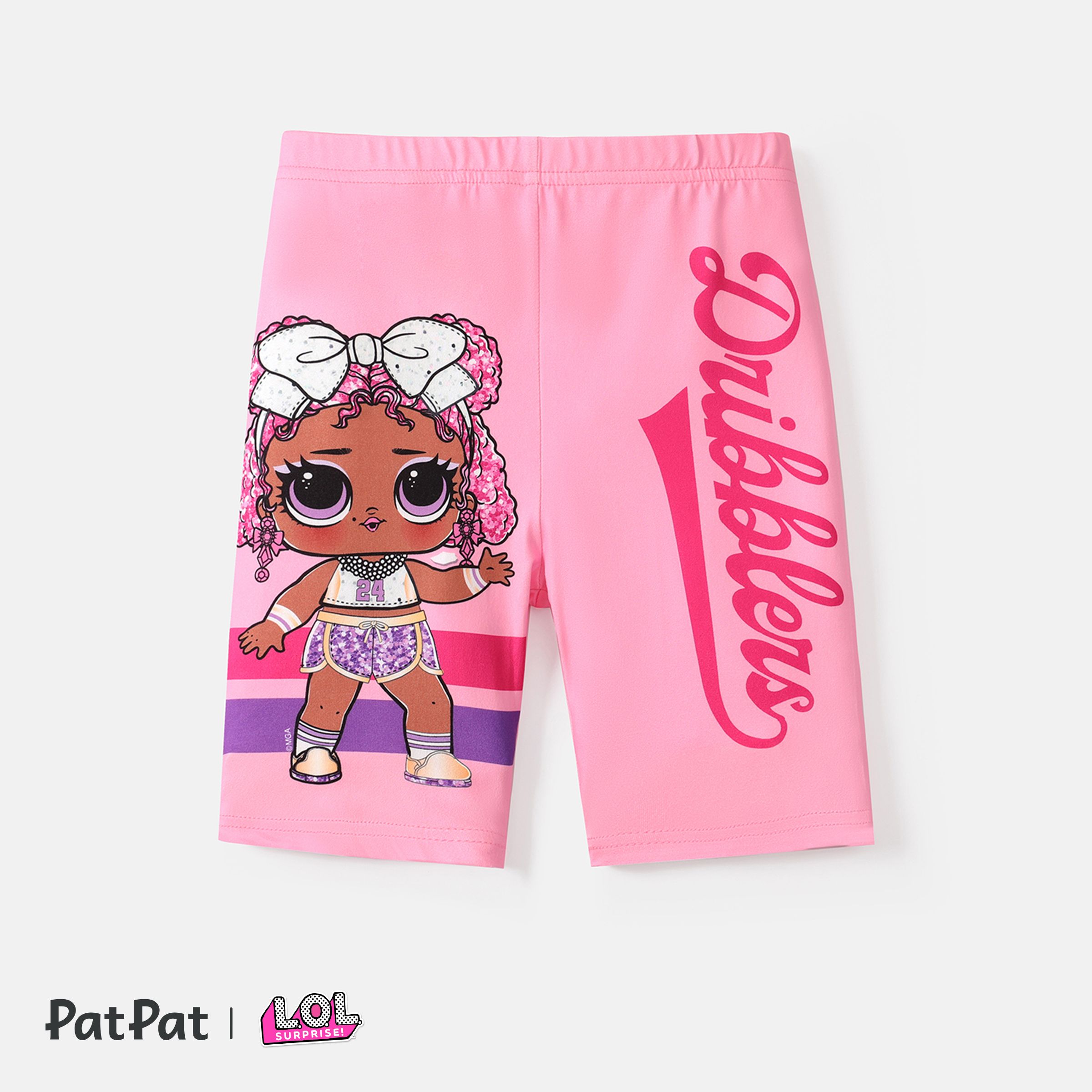

L.O.L. SURPRISE! Kid Girl Eco-friendly RPET Fabric Character Print Leggings Shorts