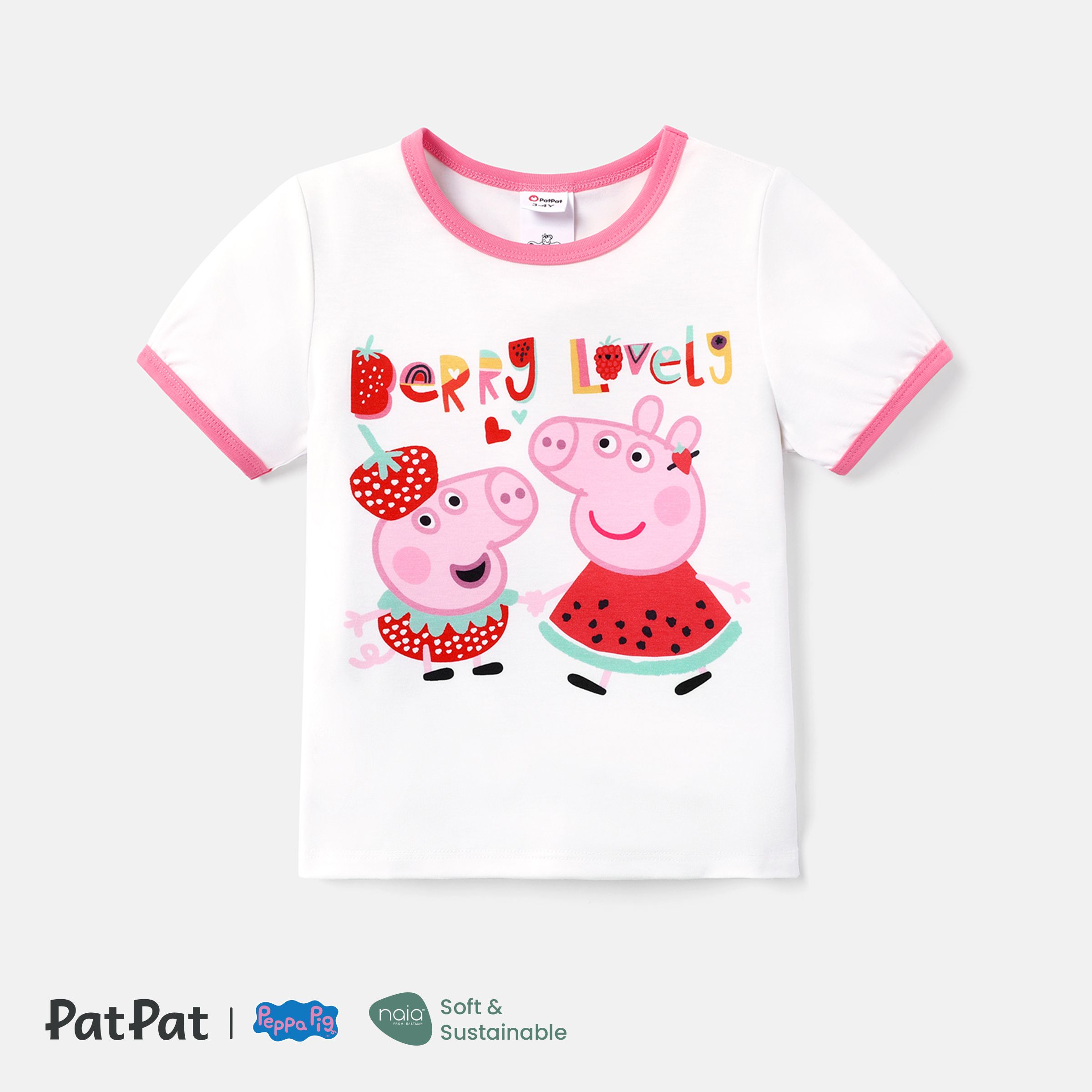 

Peppa Pig Toddler Girl Character Print Naia™ Top / Tank Dress / Cotton Pants