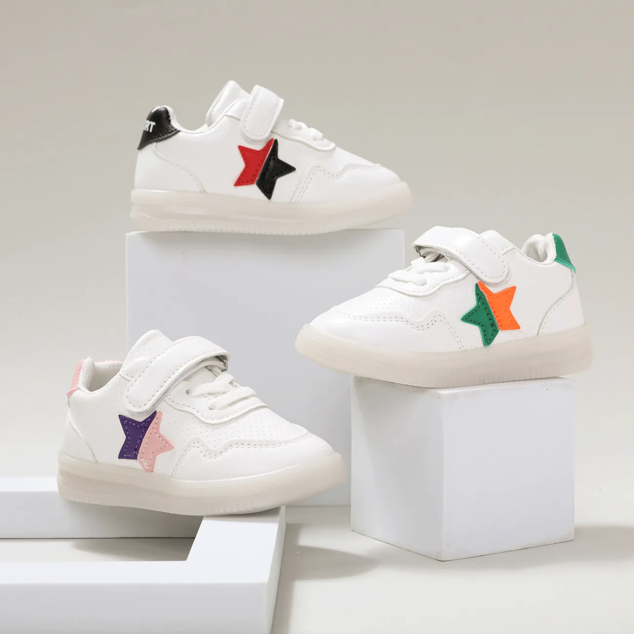 Toddler/Kids Girl/Boy Casual Fabric Stitched LED Light Up Velcro Sports Shoes
Toddler/Kids Girl/Boy Casual Fabric Stitched LED Light Up Velcro Sports Shoes