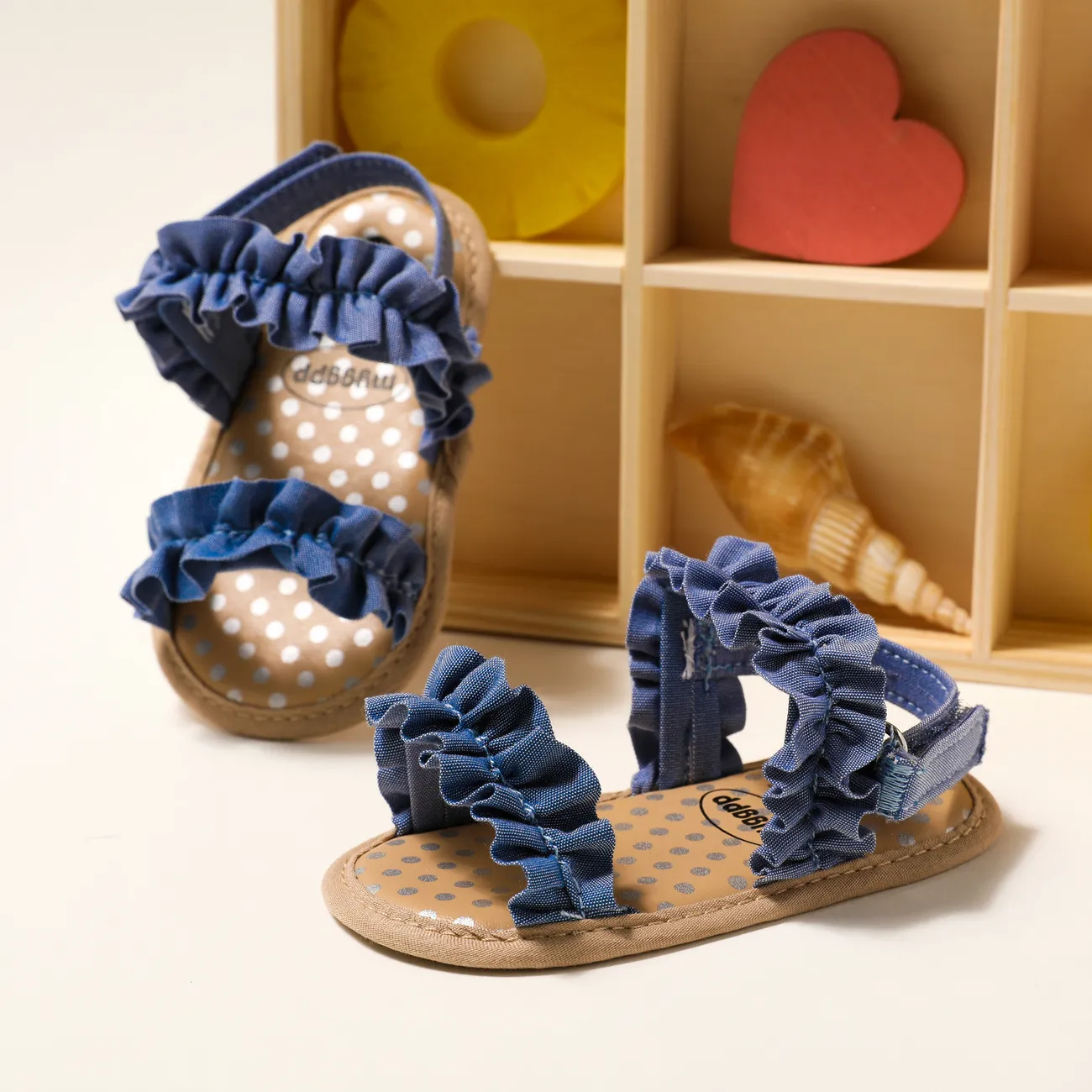 Baby/Toddler Girl Casual Open Toe Buckle Velcro Frill Prewalker Shoes
Baby/Toddler Girl Casual Open Toe Buckle Velcro Frill Prewalker Shoes