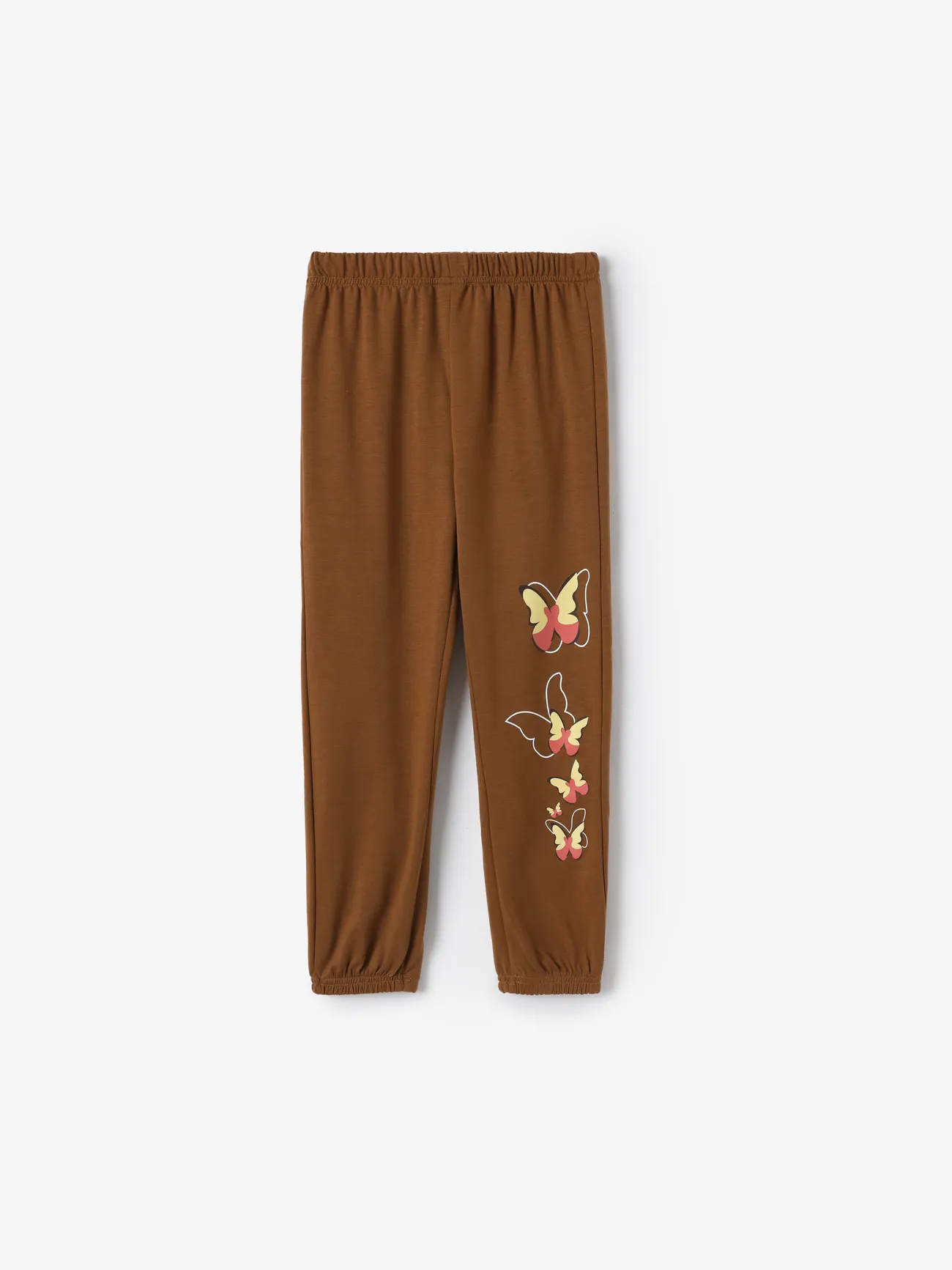 Kid Girl Letter / Butterfly Print Sweatpants 
Kid Girl Letter / Butterfly Print Sweatpants