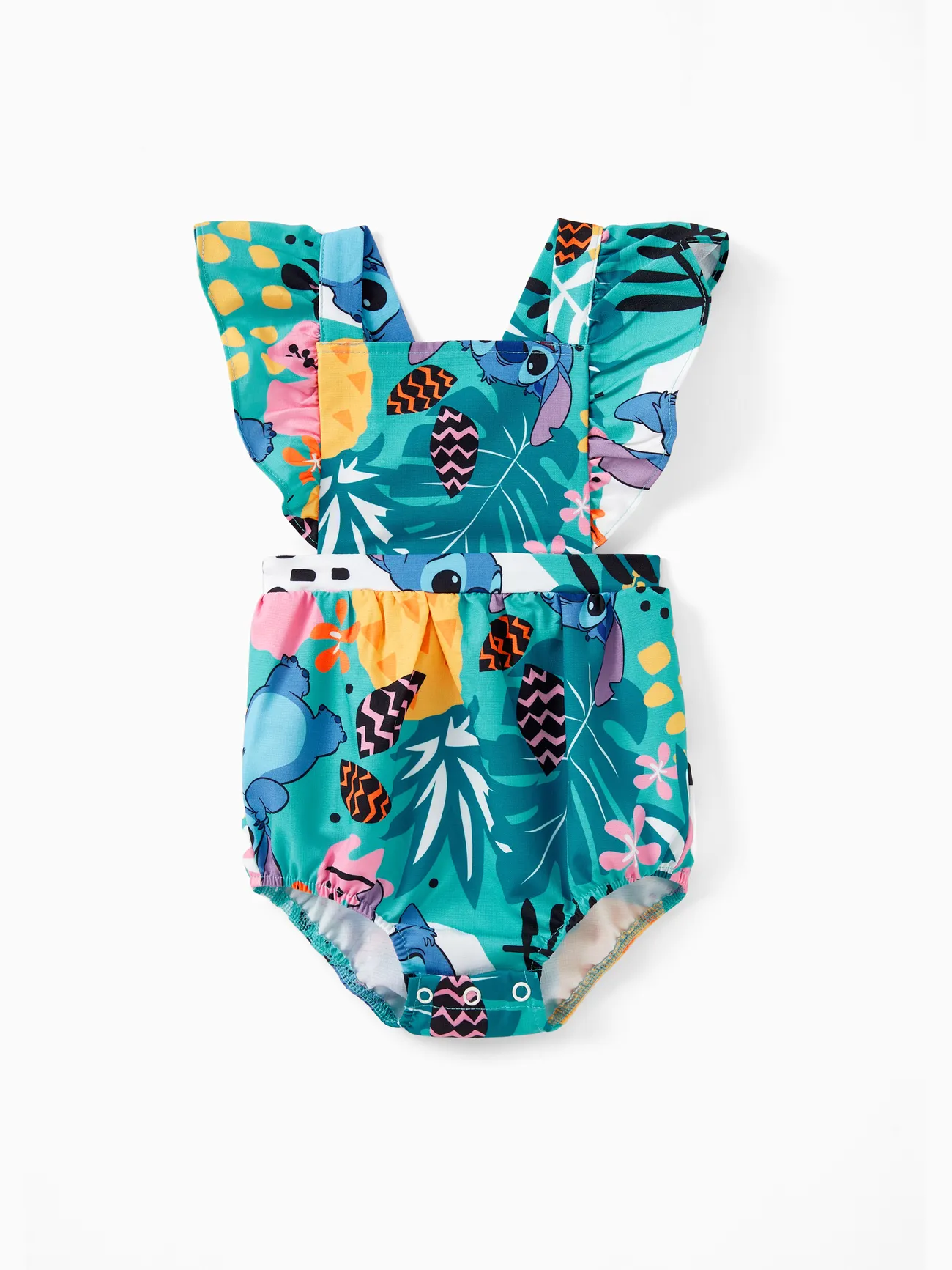 Disney Stitch Family Matching Tropical Flower and Plant Hawaii Style Sleeveless Halter Dress/Cotton Tee
Disney Stitch Family Matching Tropical Flower and Plant Hawaii Style Sleeveless Halter Dress/Cotton Tee