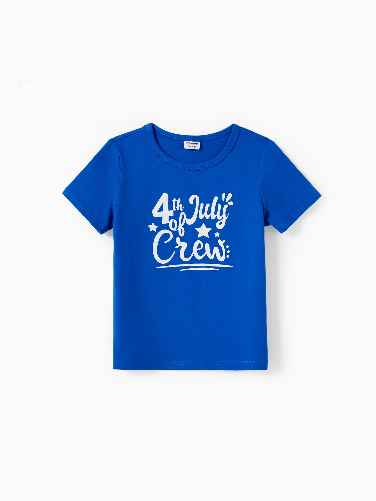 Independence Day Family Matching Short-Sleeve Cotton Top
Independence Day Family Matching Short-Sleeve Cotton Top