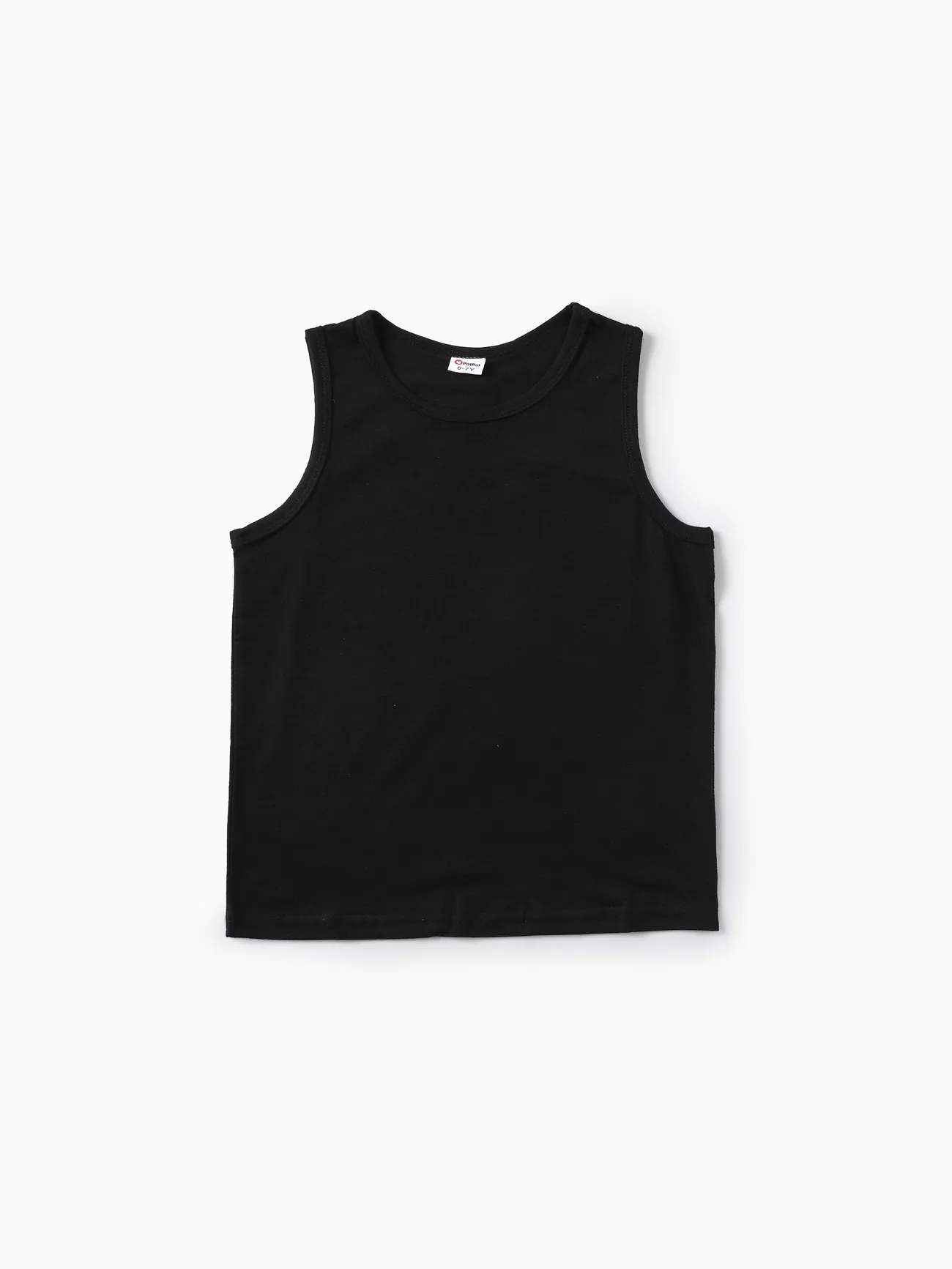 Kid Boy Simple Plain Tank Top