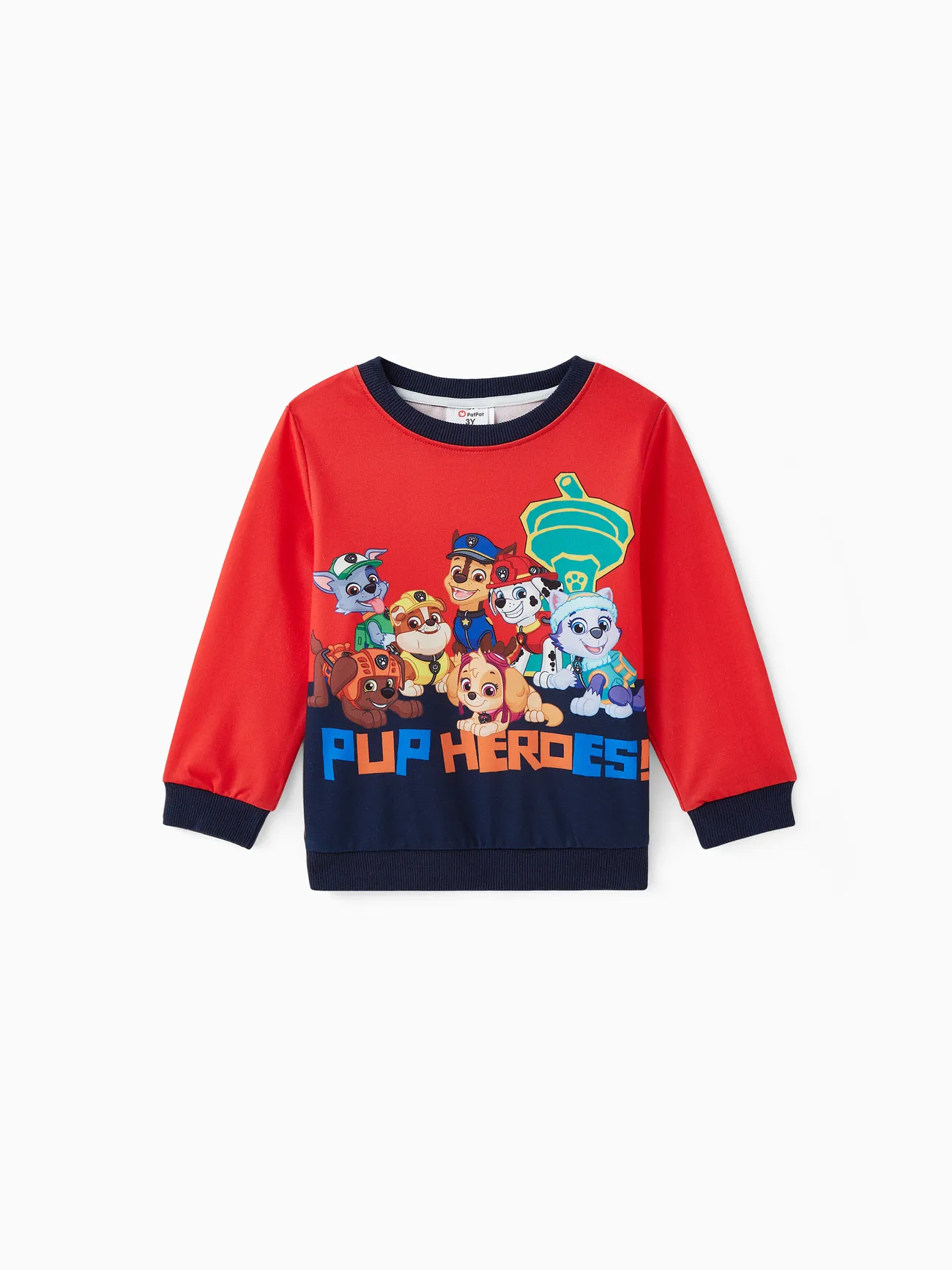 PAW Patrol Toddler Girl/Boy Skye Chase Rubble Long-sleeve Tee 
PAW Patrol Toddler Girl/Boy Skye Chase Rubble Long-sleeve Tee