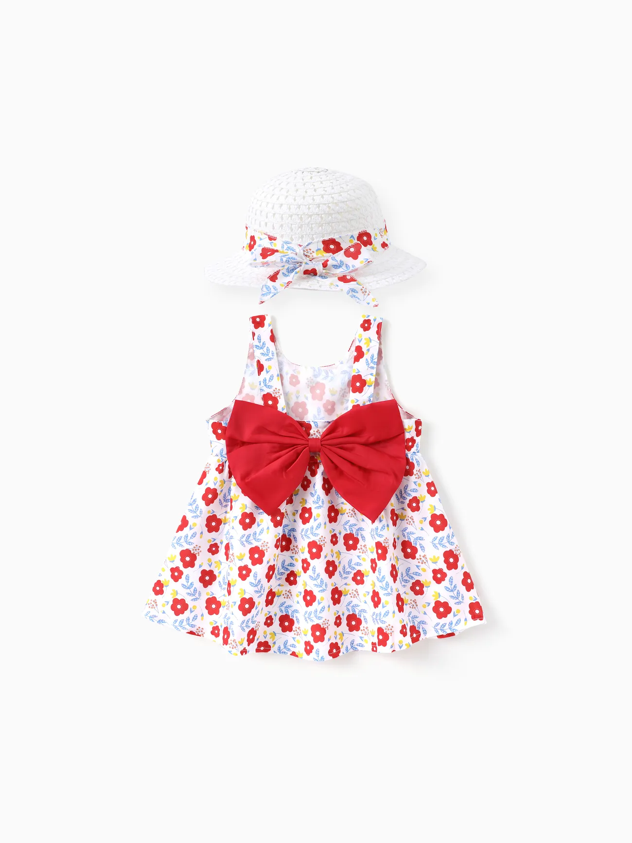 2pcs Baby Girl Little Daisy Bowknot Dress Set
2pcs Baby Girl Little Daisy Bowknot Dress Set
