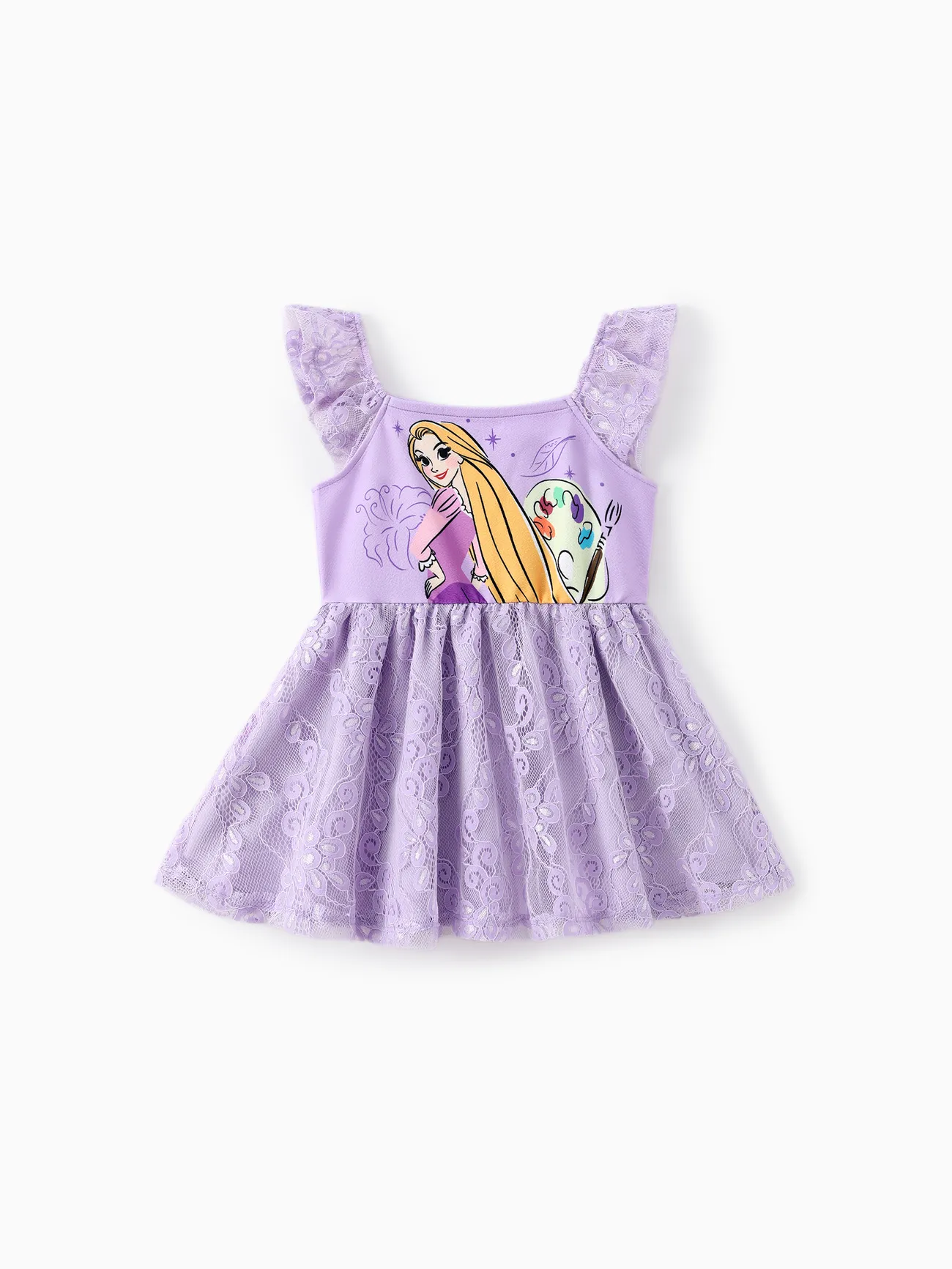 Disney Princess Toddler Girls 1pc Floral Print Lace Flutter-sleeve Dress
Disney Princess Toddler Girls 1pc Floral Print Lace Flutter-sleeve Dress