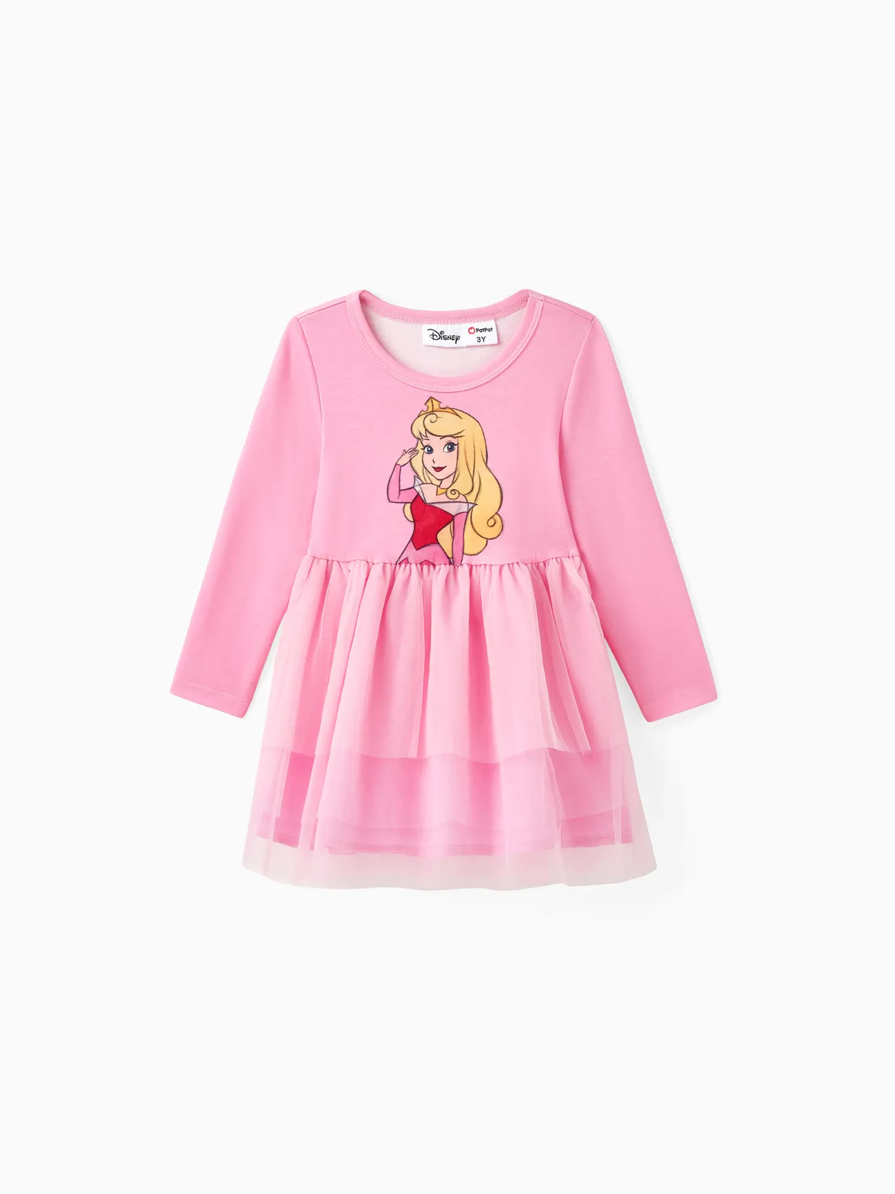Disney Princess Toddler Girl Character Naia™ Print Long-sleeve Mesh Overlay Fairy Tulle Dress
Disney Princess Toddler Girl Character Naia™ Print Long-sleeve Mesh Overlay Fairy Tulle Dress