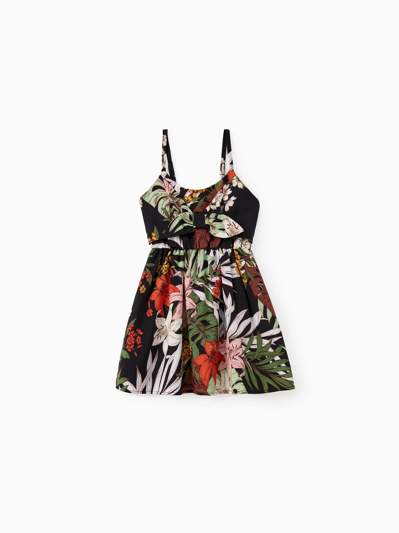 Family Matching Floral Panel Tee or Floral Patterned Button Up Tie Front Strap Dress Sets
Family Matching Floral Panel Tee or Floral Patterned Button Up Tie Front Strap Dress Sets