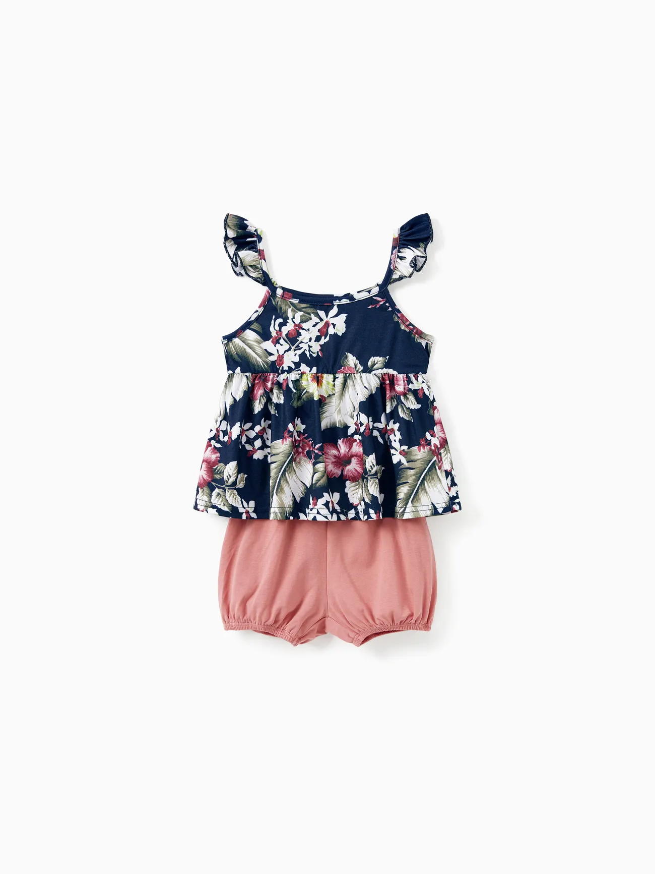 Family Matching Sets Floral Panel Tee or Button Up Belted Strap Dress with Pockets
Family Matching Sets Floral Panel Tee or Button Up Belted Strap Dress with Pockets