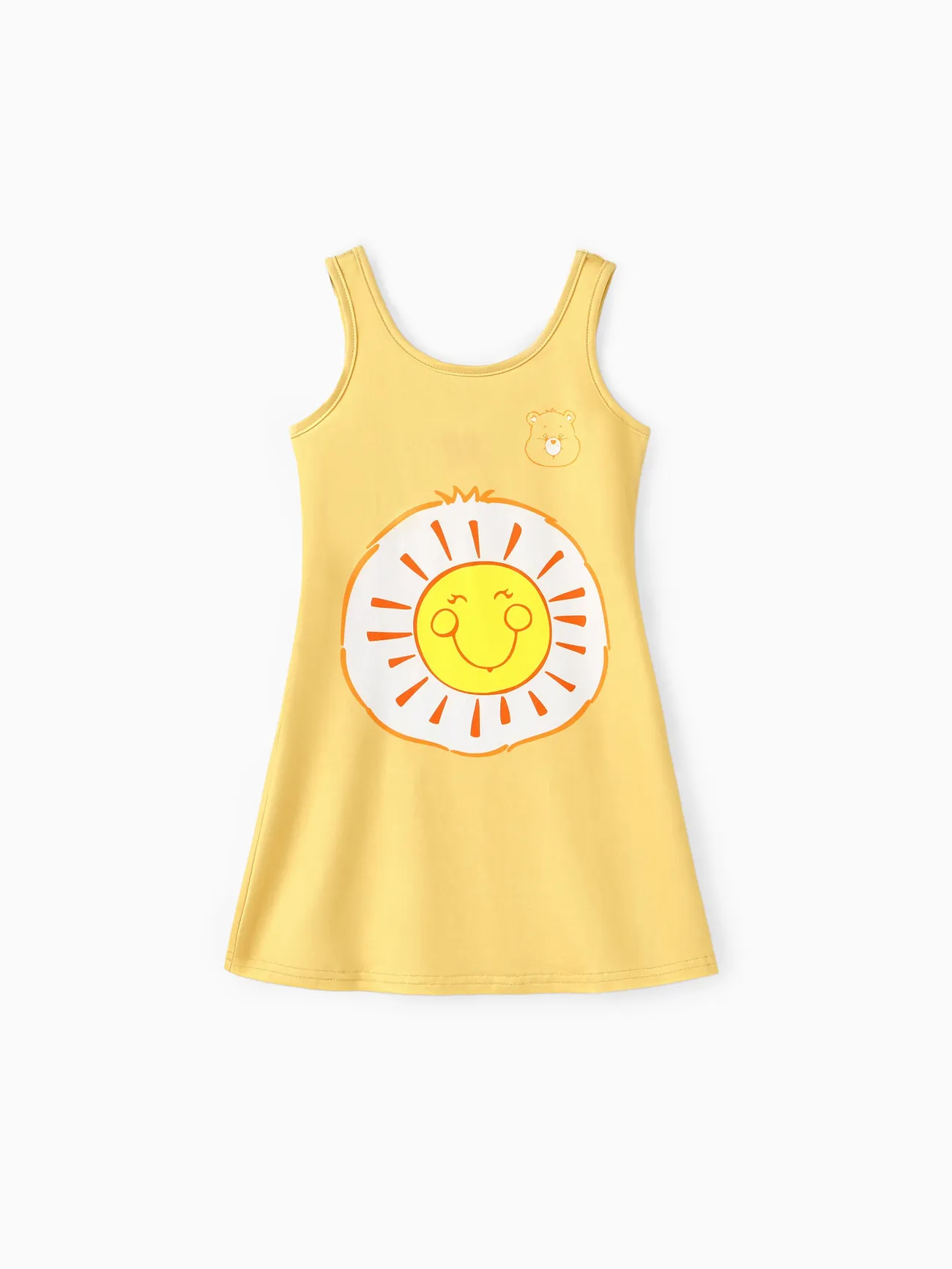 Care Bears Toddler/Kid Girls 1pc Happy Bear Belly Rainbow Sun Print Sleeveless Dress
Care Bears Toddler/Kid Girls 1pc Happy Bear Belly Rainbow Sun Print Sleeveless Dress