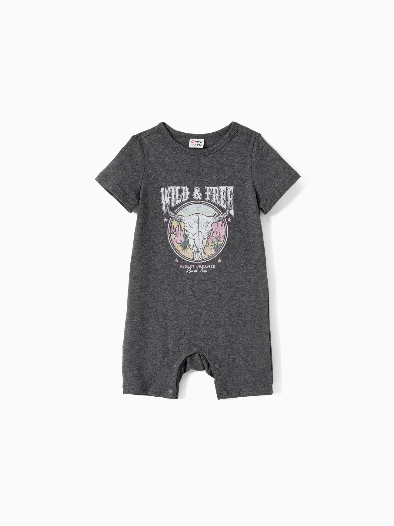 Family Matching Sets Wile and Free Theme Bull Skull Graphic Raglan Sleeves Tee or Short Sleeves Cotton Dress with Pockets
Family Matching Sets Wile and Free Theme Bull Skull Graphic Raglan Sleeves Tee or Short Sleeves Cotton Dress with Pockets