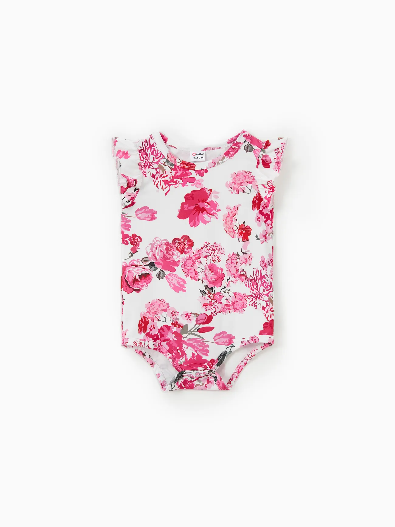 Family Matching Pink Floral Open Shoulder Ruffle Trim Body-con Strap Dresses
Family Matching Pink Floral Open Shoulder Ruffle Trim Body-con Strap Dresses