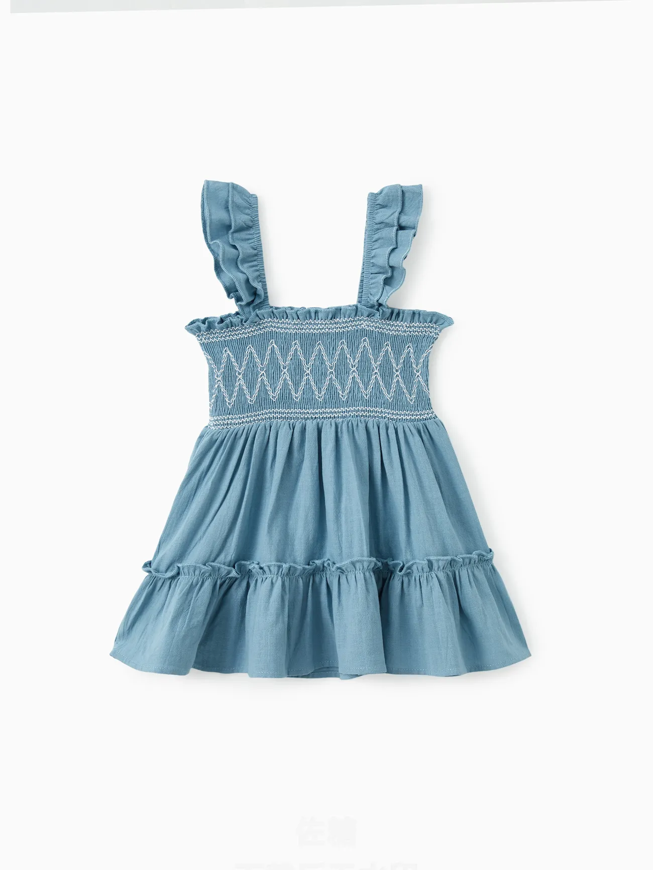 Family Matching Sets Solid Color Shirt or Shirred Top Geometric Design Ruffle Hem Strap Dress
Family Matching Sets Solid Color Shirt or Shirred Top Geometric Design Ruffle Hem Strap Dress