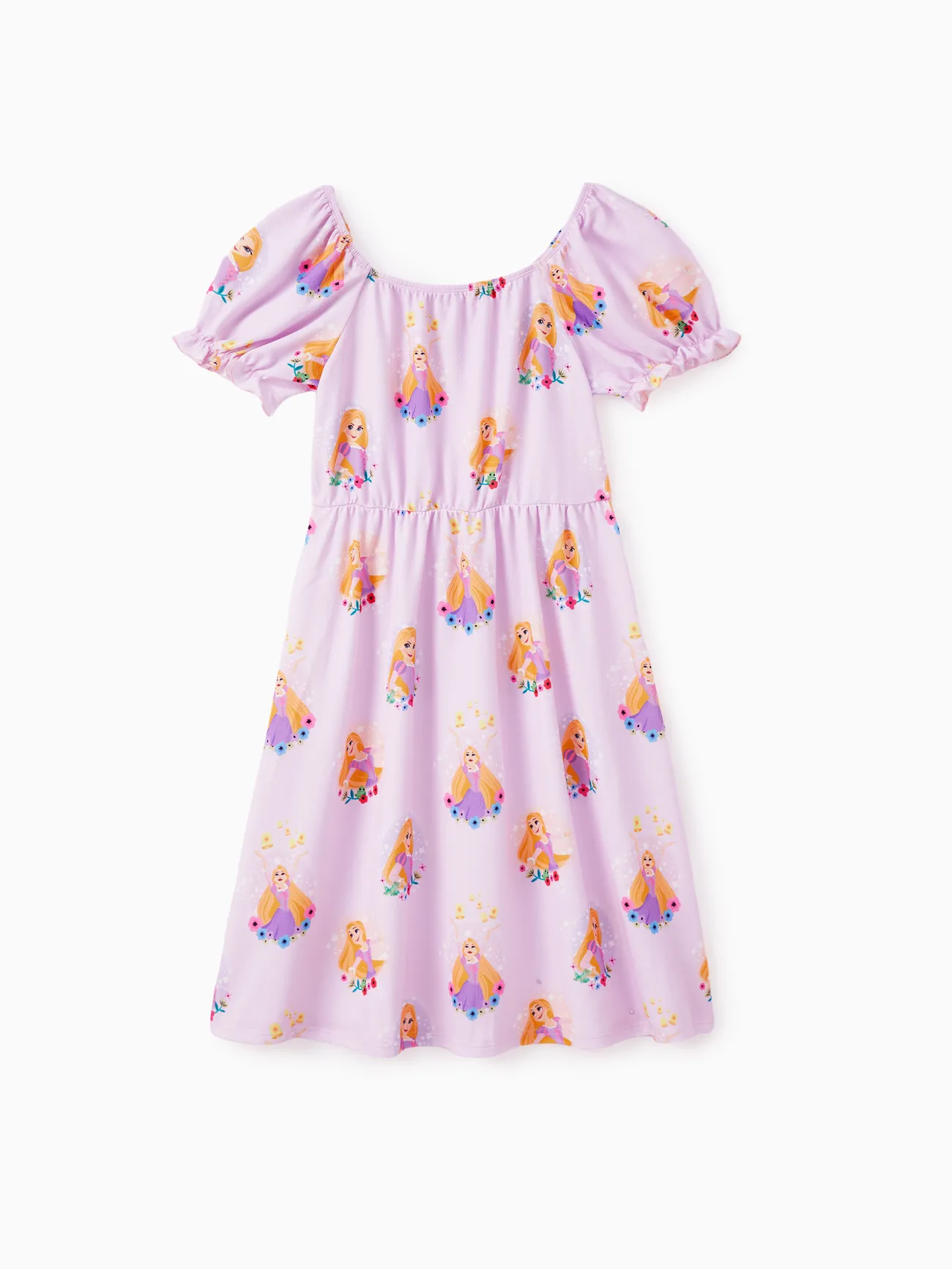 Disney princess Mom and me Rapunzel Floral pattern Puff sleeve dress
Disney princess Mom and me Rapunzel Floral pattern Puff sleeve dress