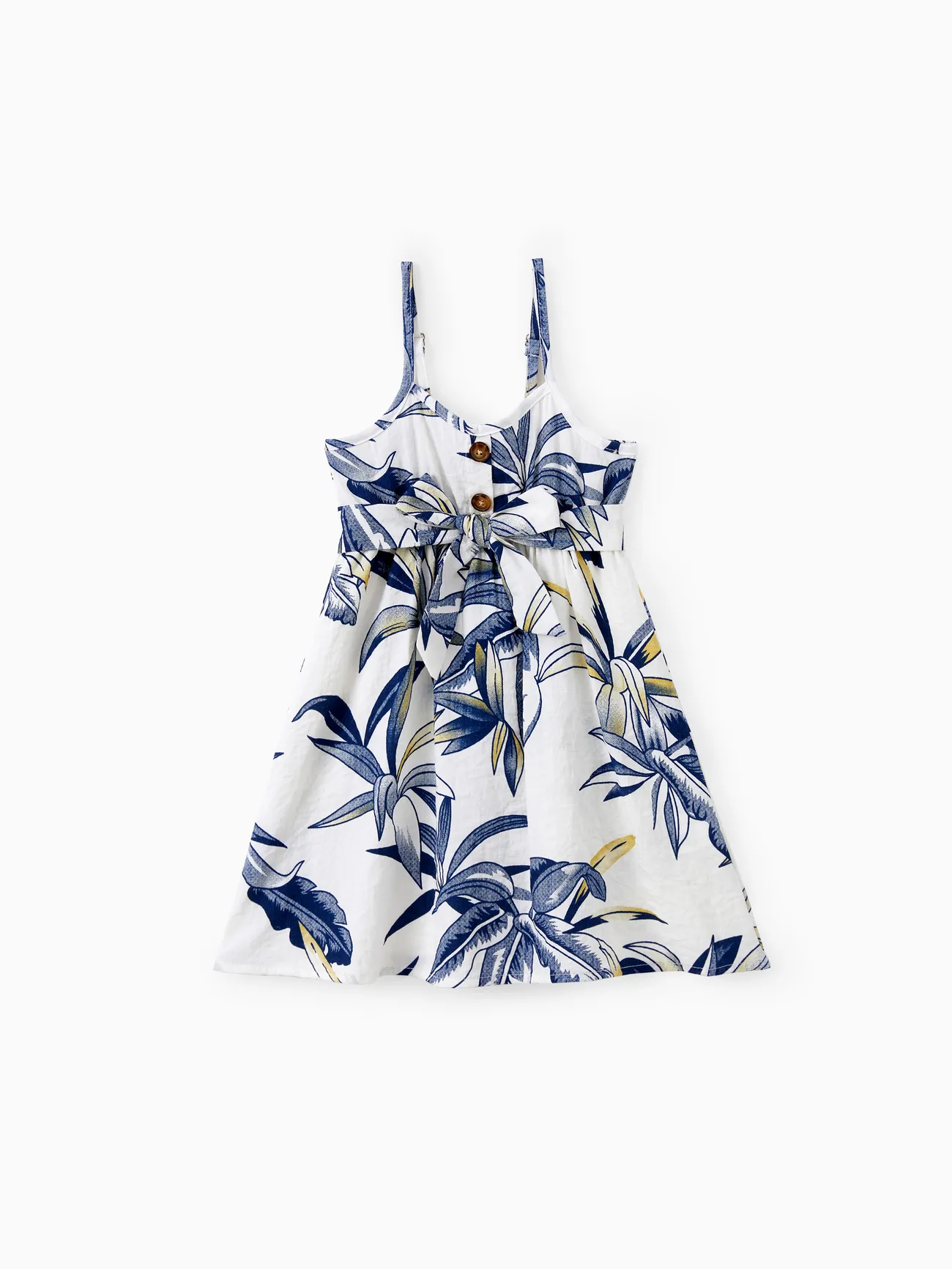 Family Matching Sets Plant Floral Shirt or Drawstring Front Halter Strap A-Line Dress
Family Matching Sets Plant Floral Shirt or Drawstring Front Halter Strap A-Line Dress