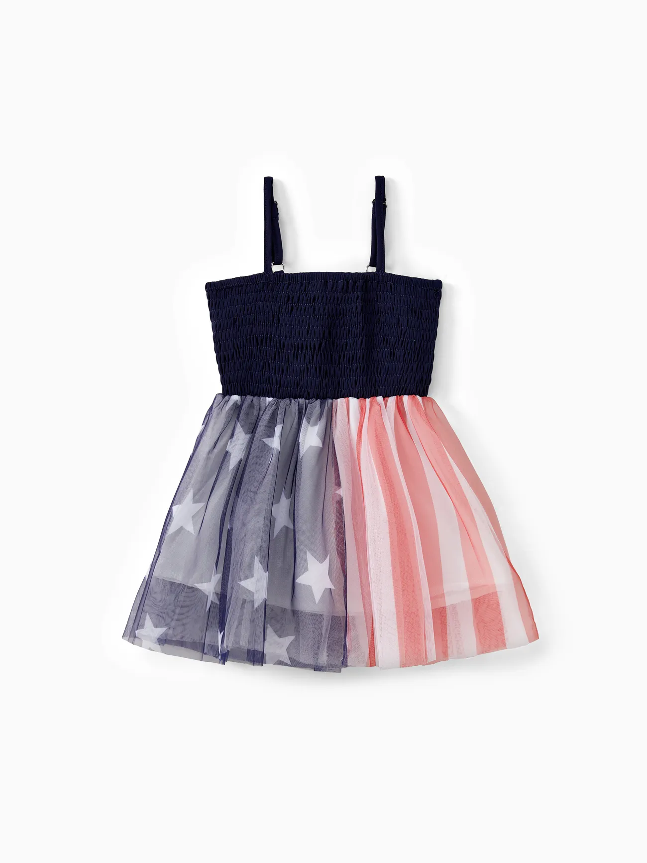 Independence Day Family Matching American Flag Print Vacation Shirt and Shirred Black Top Spliced Tulle Dress Sets
Independence Day Family Matching American Flag Print Vacation Shirt and Shirred Black Top Spliced Tulle Dress Sets