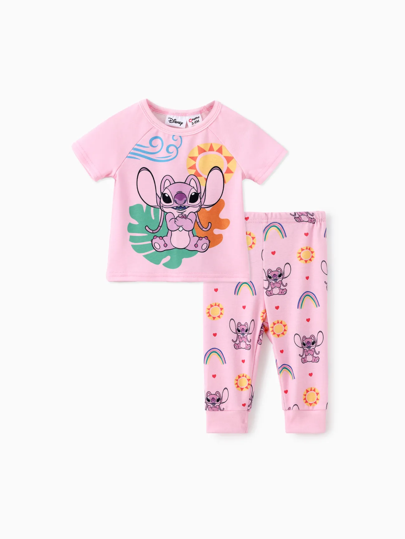 Disney Stitch Baby Boys/Girls 2pcs Naia™ Floral PlantCharacter Print Top T-short with Pant Set
Disney Stitch Baby Boys/Girls 2pcs Naia™ Floral PlantCharacter Print Top T-short with Pant Set