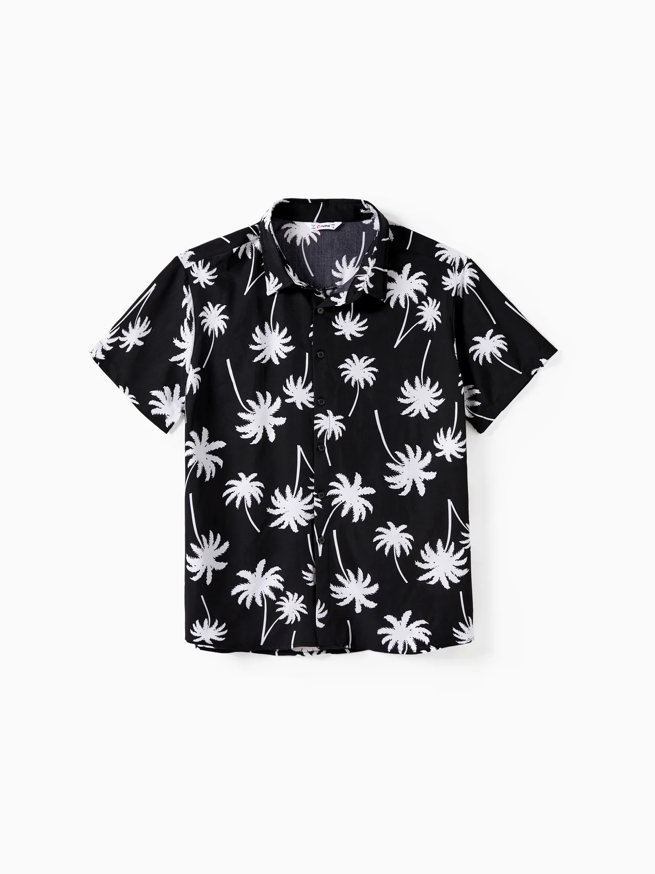 Family Matching Sets Black Coconut Tree Pattern Beach Shirt and Belted Strap Midi Dress
Family Matching Sets Black Coconut Tree Pattern Beach Shirt and Belted Strap Midi Dress