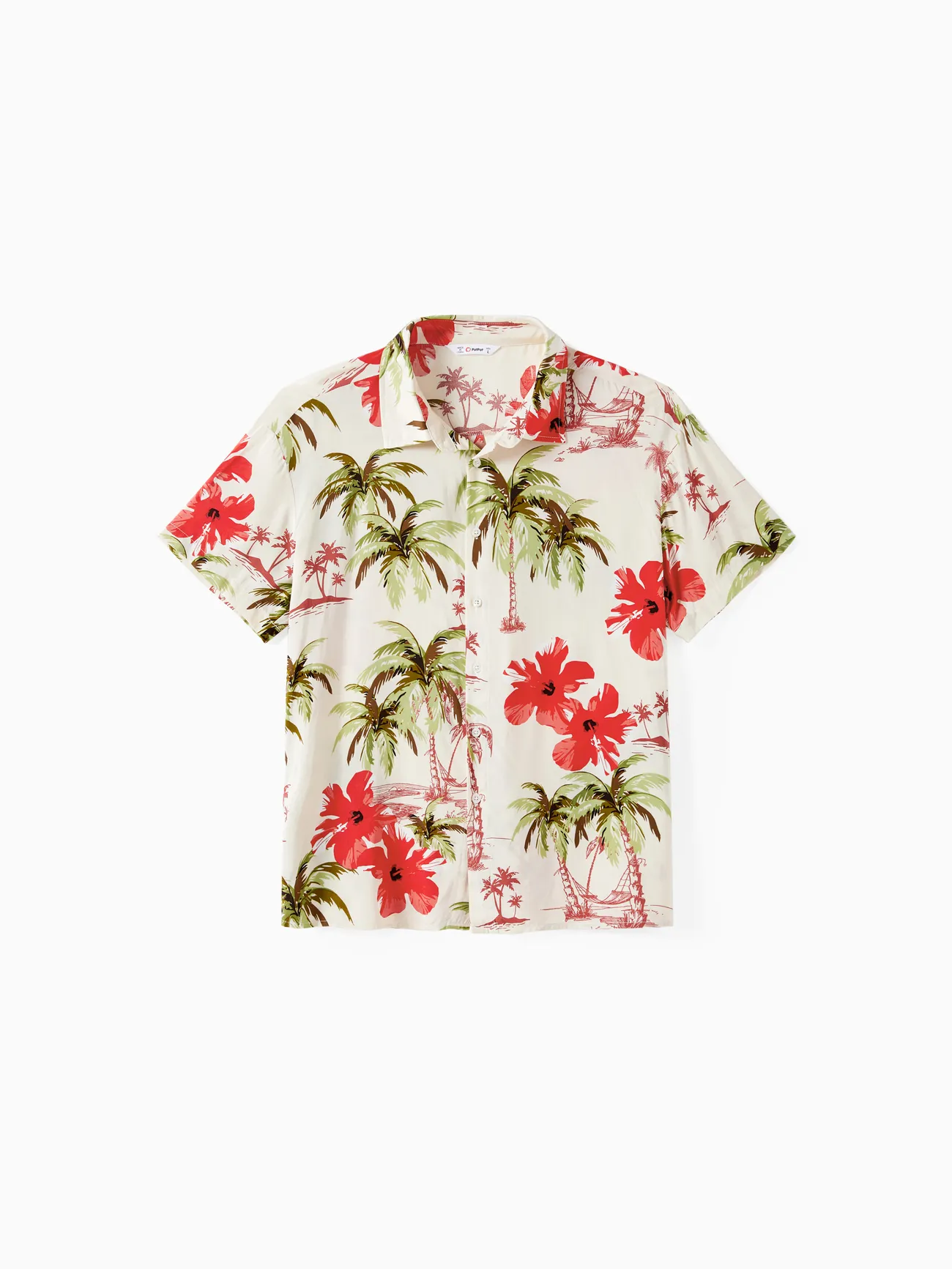 Family Matching Tropical Floral Beach Shirt and Button Strap Midi Dress Sets 
Family Matching Tropical Floral Beach Shirt and Button Strap Midi Dress Sets