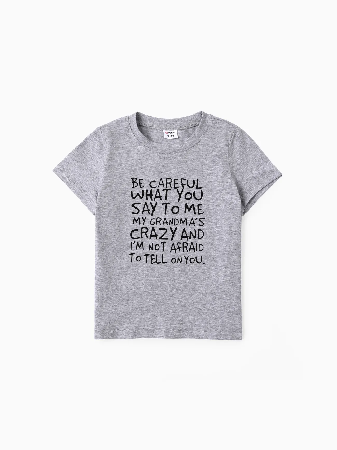 Baby / Toddler Letter Print Tee
Baby / Toddler Letter Print Tee