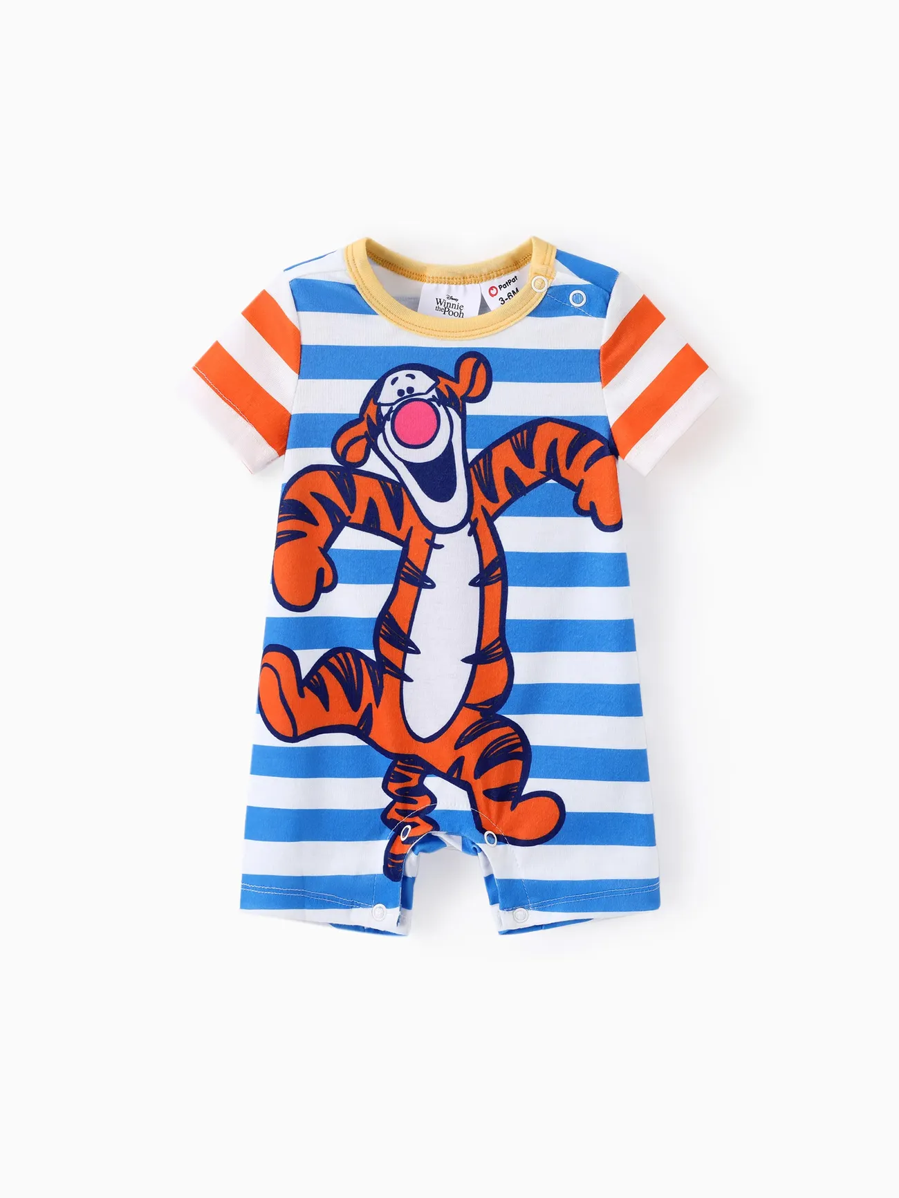 Disney Winnie the Pooh Baby Boy Naia™ Character Print with Stripes Onesies
Disney Winnie the Pooh Baby Boy Naia™ Character Print with Stripes Onesies