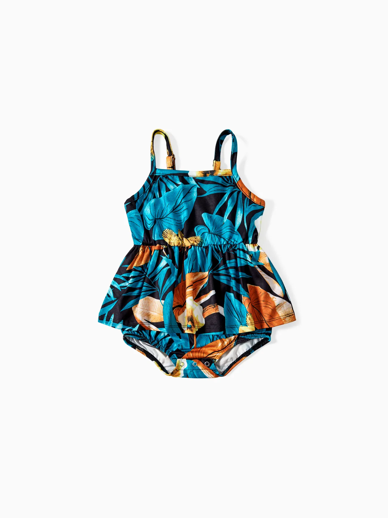 Family Matching Floral Panel T-shirt and Floral Ruched Drawstring Side Strap Dress Sets 
Family Matching Floral Panel T-shirt and Floral Ruched Drawstring Side Strap Dress Sets