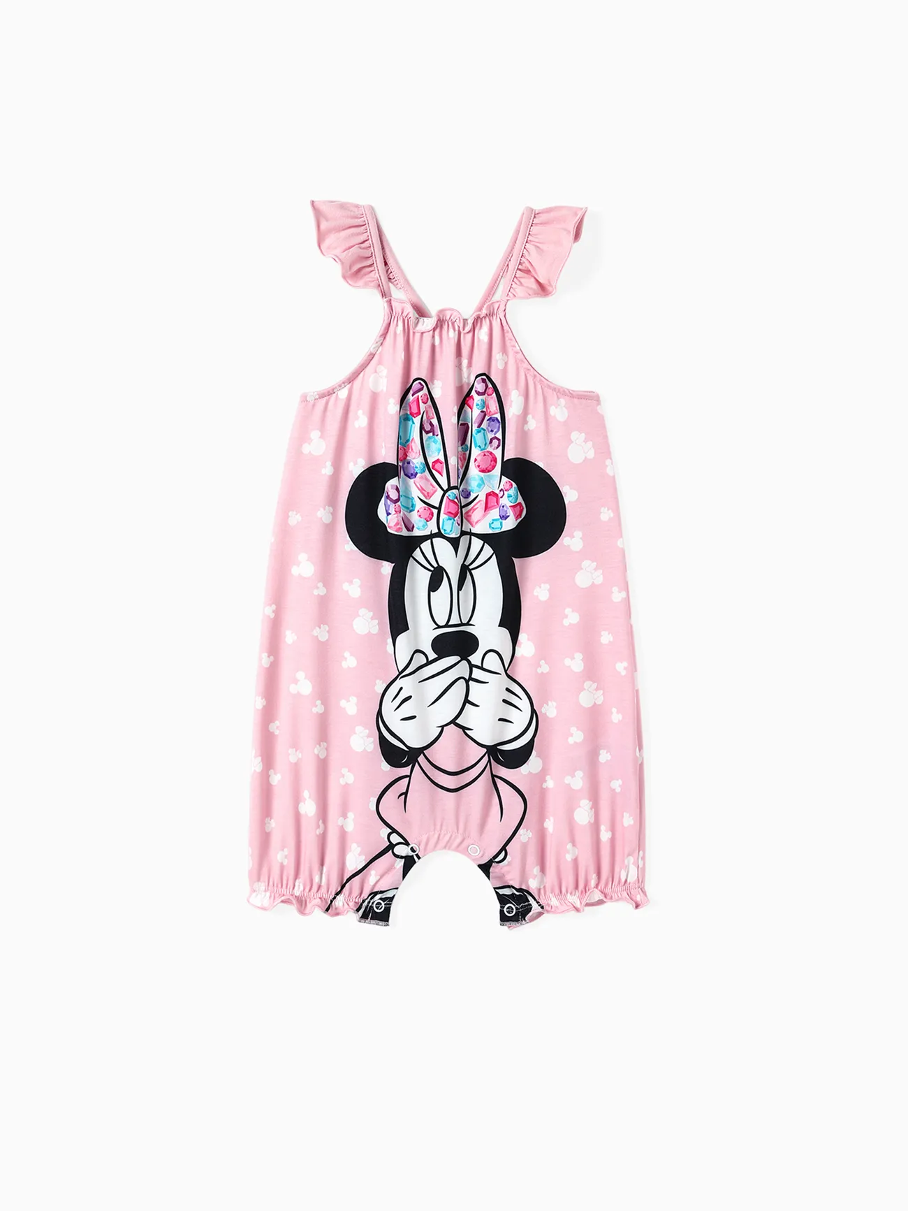 Disney Mickey and Friends Mommy and Me Pink Flutter-sleeve Allover Print Naia™ Dresses
Disney Mickey and Friends Mommy and Me Pink Flutter-sleeve Allover Print Naia™ Dresses