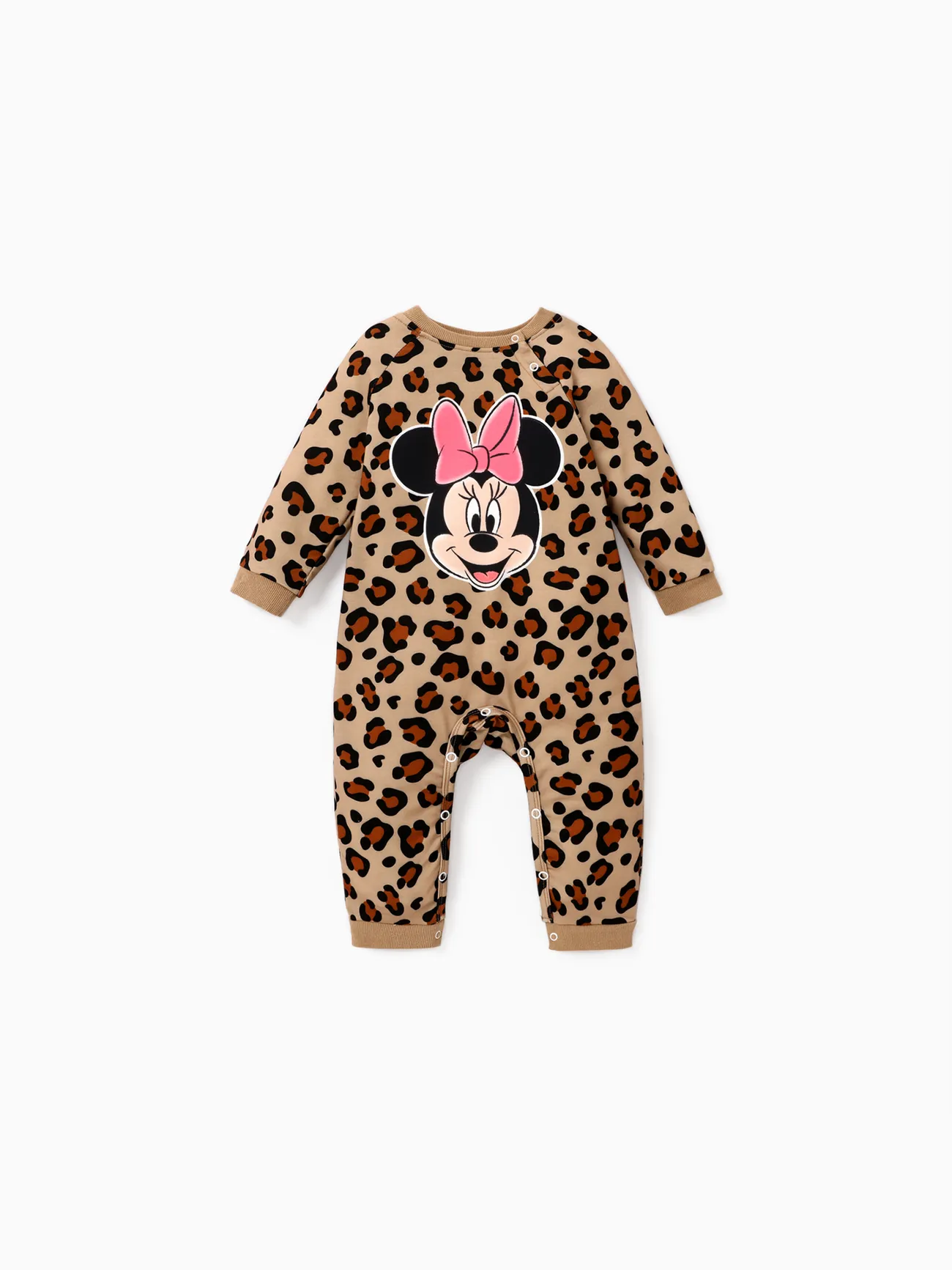 Disney Mickey and Friends Family Matching Letter & Leopard Print Long-sleeve Tops 
Disney Mickey and Friends Family Matching Letter & Leopard Print Long-sleeve Tops