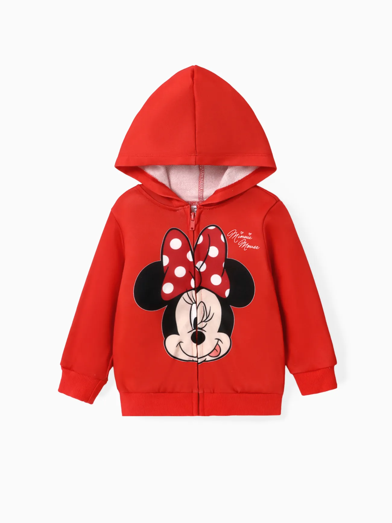 Disney Mickey and Friends Toddler Girl Character Print Long-sleeve Hooded Jacket
Disney Mickey and Friends Toddler Girl Character Print Long-sleeve Hooded Jacket