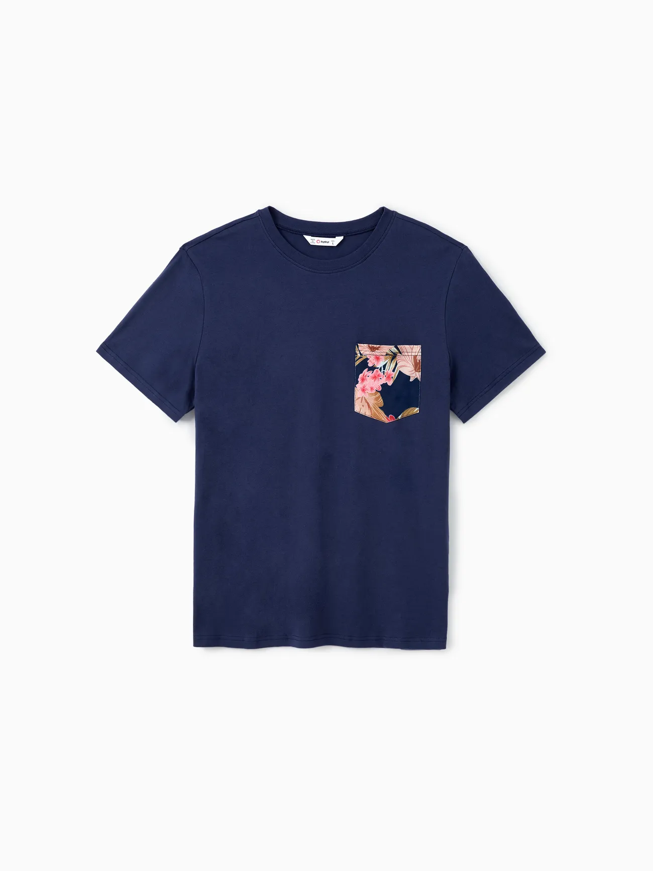 Family Matching Sets Deep Blue Tee or Cross Strap Pink Floral High-Low Ruffle Hem Dress
Family Matching Sets Deep Blue Tee or Cross Strap Pink Floral High-Low Ruffle Hem Dress
