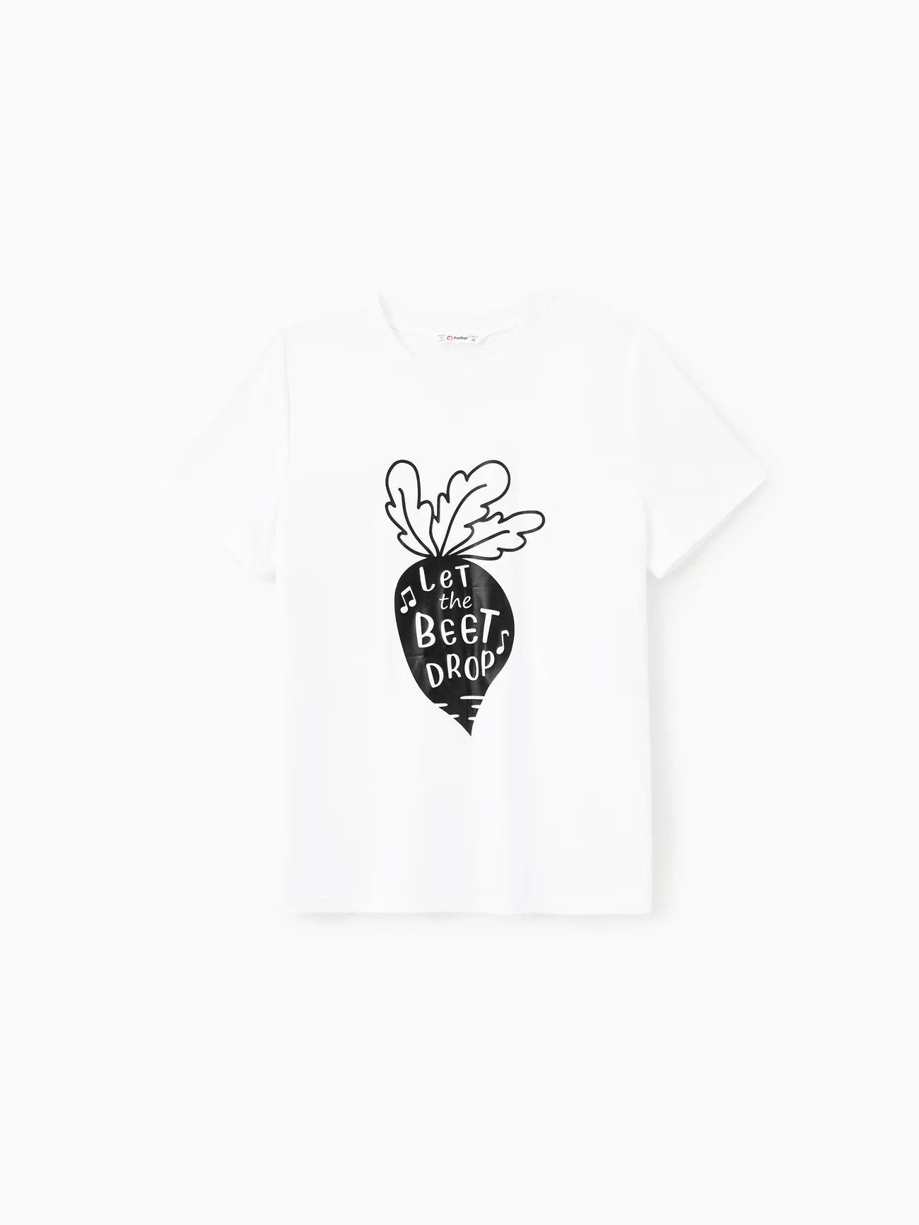 Family Matching Short Sleeves Round Neck Text Print Beet Graphic Tee
Family Matching Short Sleeves Round Neck Text Print Beet Graphic Tee