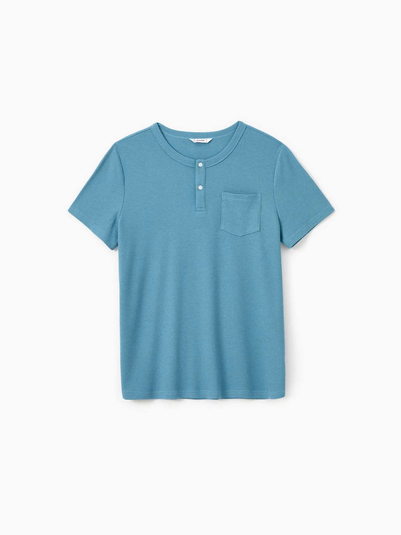 Family Matching Sets Blue Waffle Knit Henley Neck Button Top or String Waist Strap Dress with Pockets
Family Matching Sets Blue Waffle Knit Henley Neck Button Top or String Waist Strap Dress with Pockets