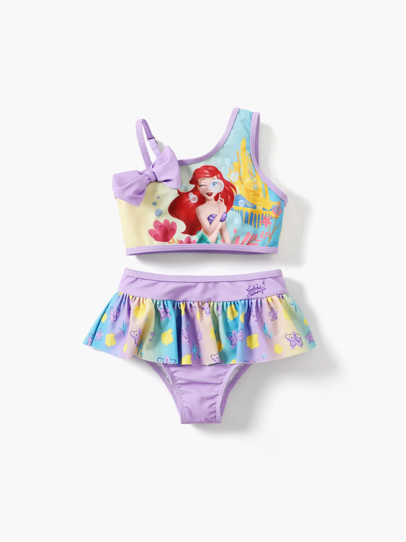 Disney Princess Toddler Girls Moana/Ariel/Jasmine/Rapunzel/Cinderella Bow-shoulder 2ps Swimsuit
Disney Princess Toddler Girls Moana/Ariel/Jasmine/Rapunzel/Cinderella Bow-shoulder 2ps Swimsuit