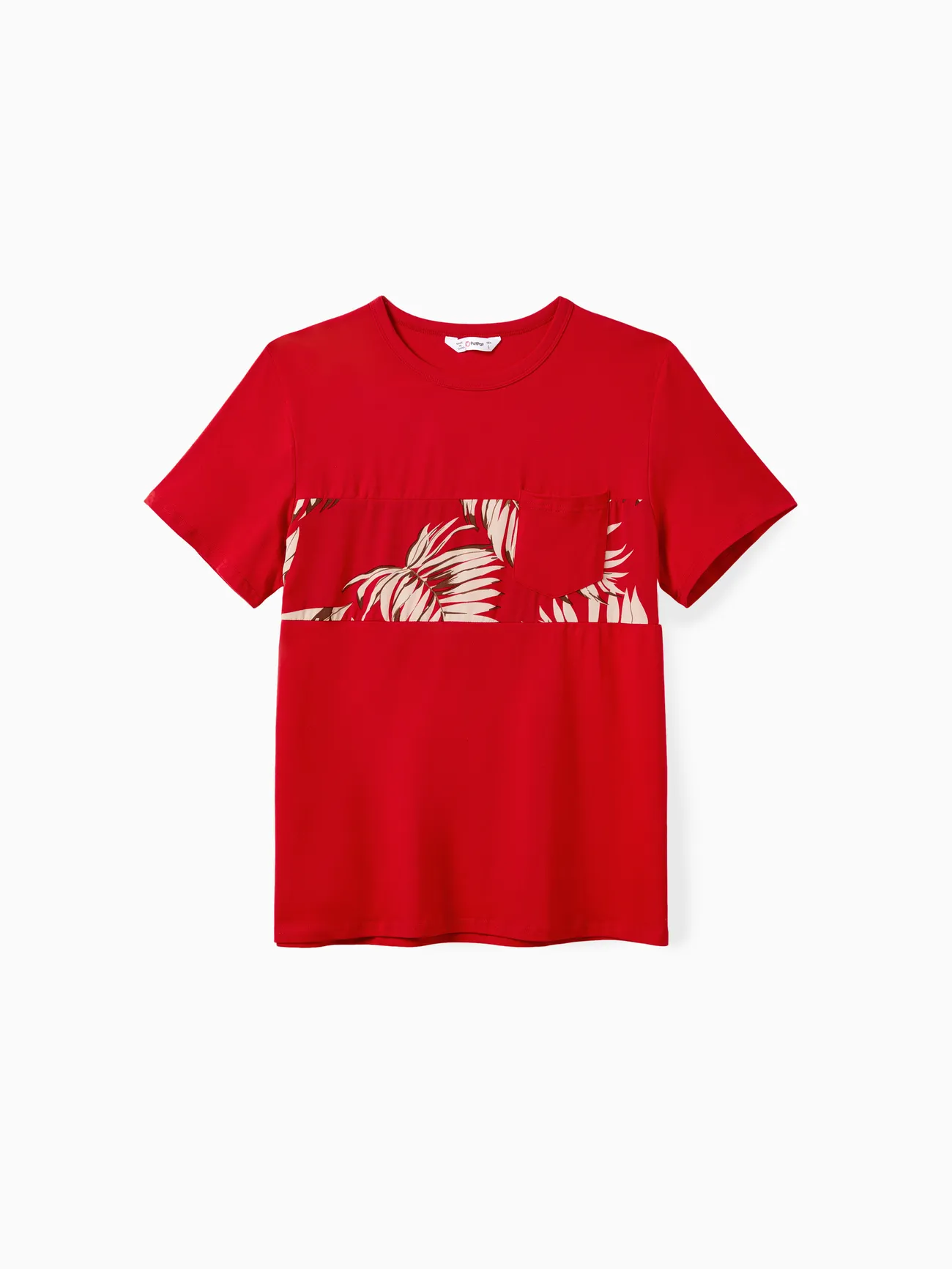 Family Matching Floral Panel T-shirt and Concealed Button Leaf Print Strap Dress Sets
Family Matching Floral Panel T-shirt and Concealed Button Leaf Print Strap Dress Sets