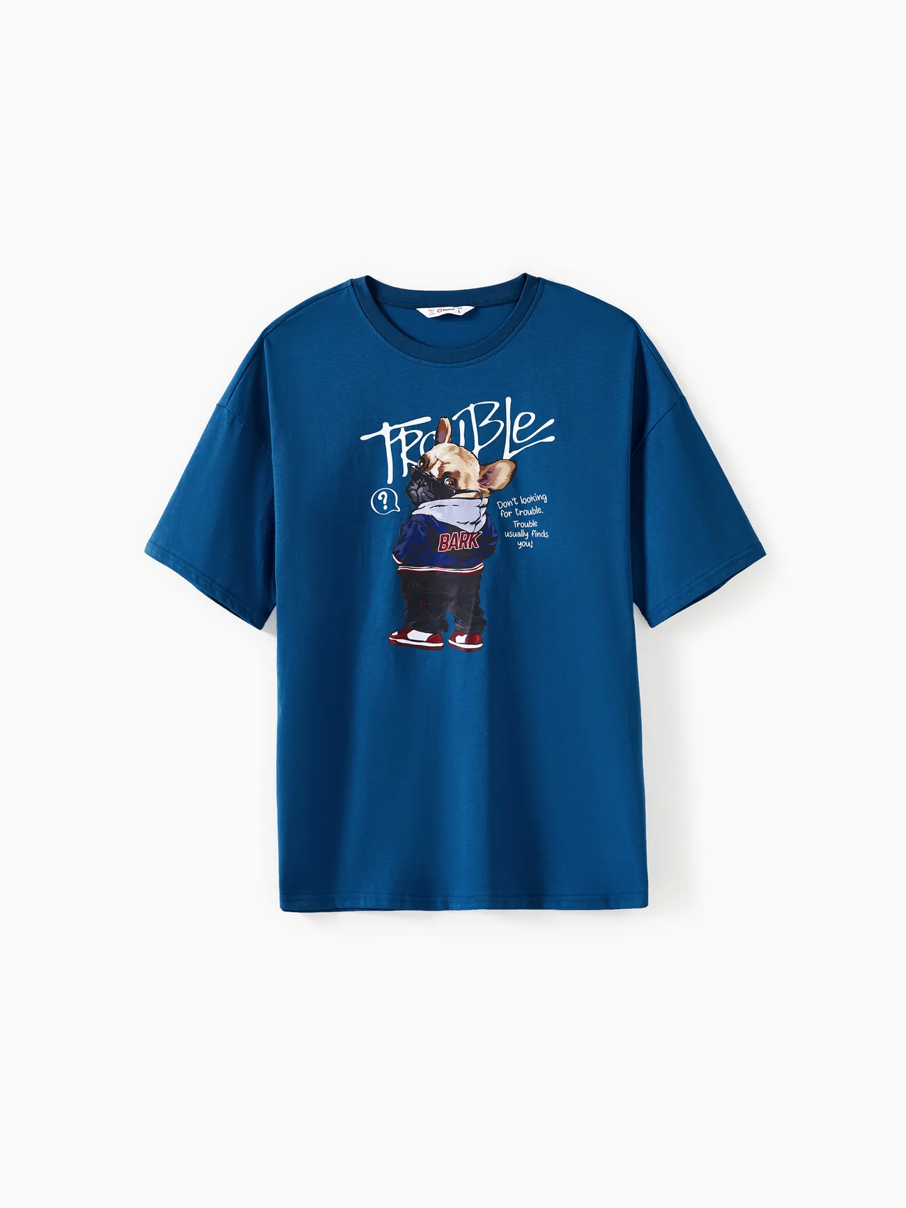 Family Matching Cool Doggy Short-Sleeve Cotton Oversize Graphic Tee
Family Matching Cool Doggy Short-Sleeve Cotton Oversize Graphic Tee