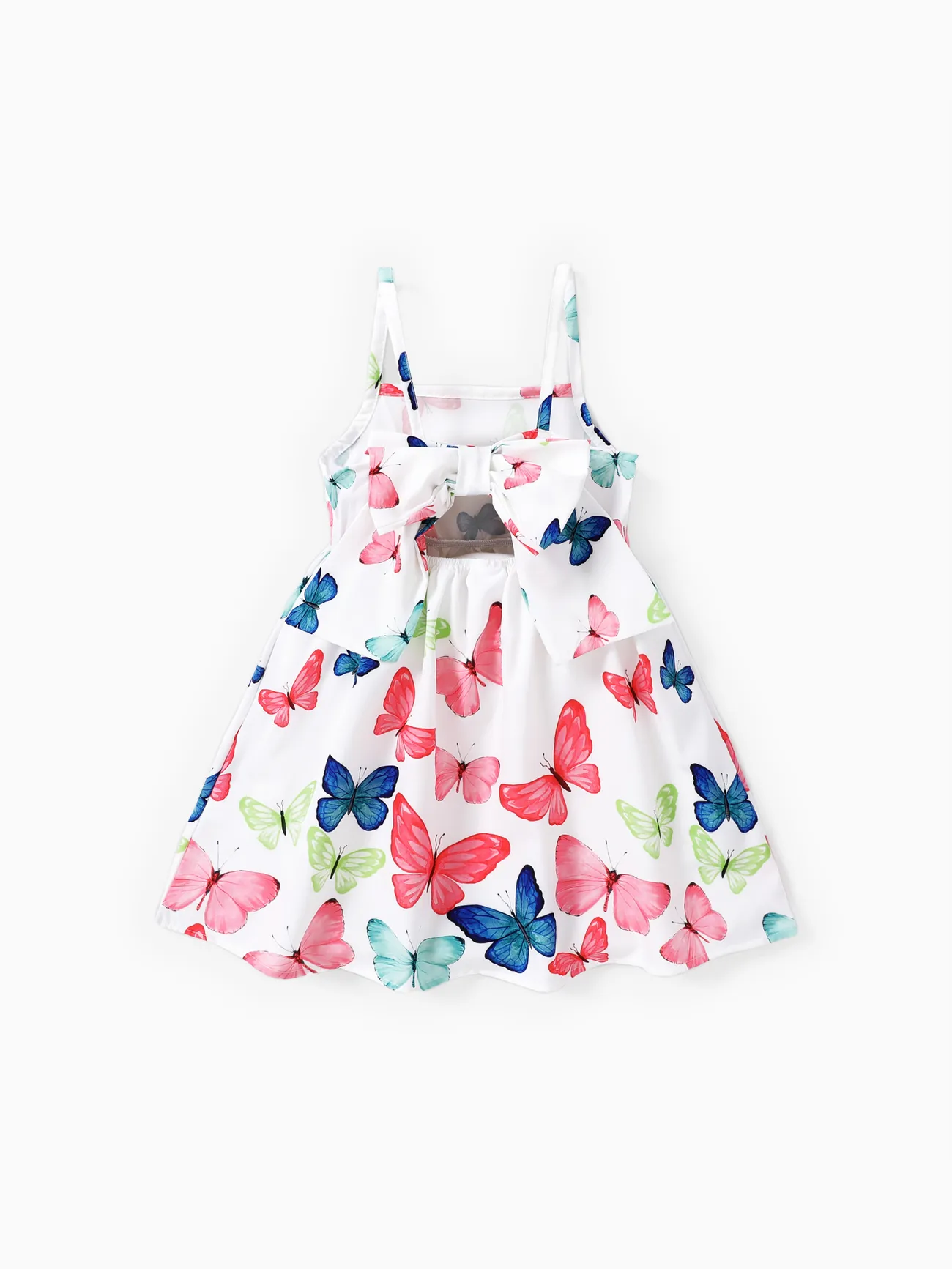 Sweet Butterfly Toddler Girl Dress with Hanging Strap - Polyester Spandex Blend
Sweet Butterfly Toddler Girl Dress with Hanging Strap - Polyester Spandex Blend