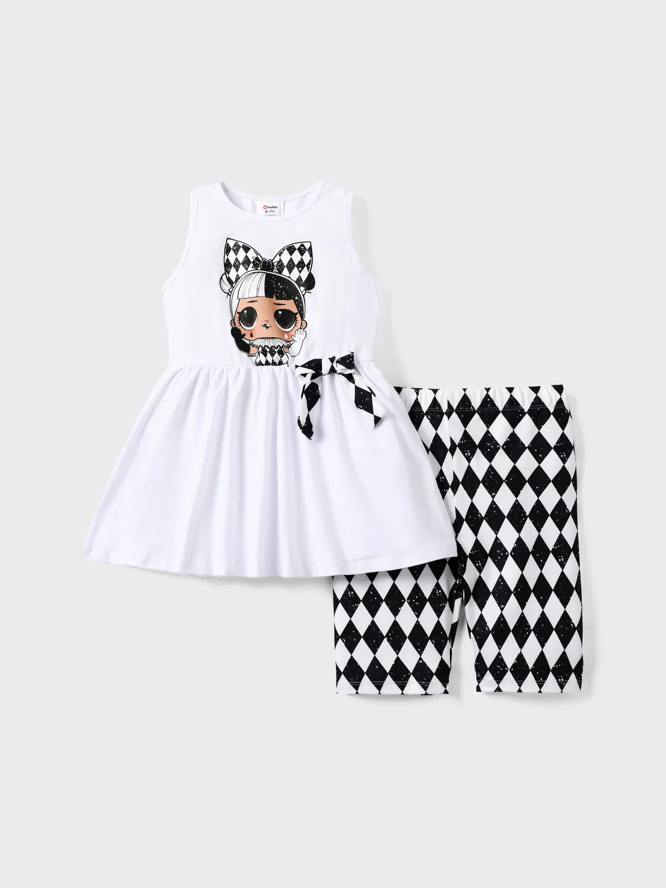 L.O.L. SURPRISE! 2pcs Toddler Girl Cotton Sleeveless Set with Shorts Set
L.O.L. SURPRISE! 2pcs Toddler Girl Cotton Sleeveless Set with Shorts Set