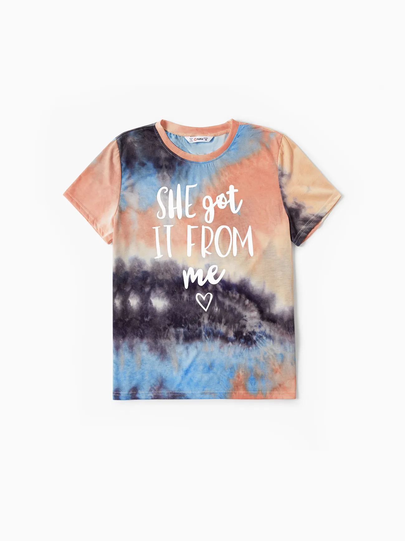 Mommy and Me Tie-Dye Letter Printed Short-Sleeve Tops
Mommy and Me Tie-Dye Letter Printed Short-Sleeve Tops