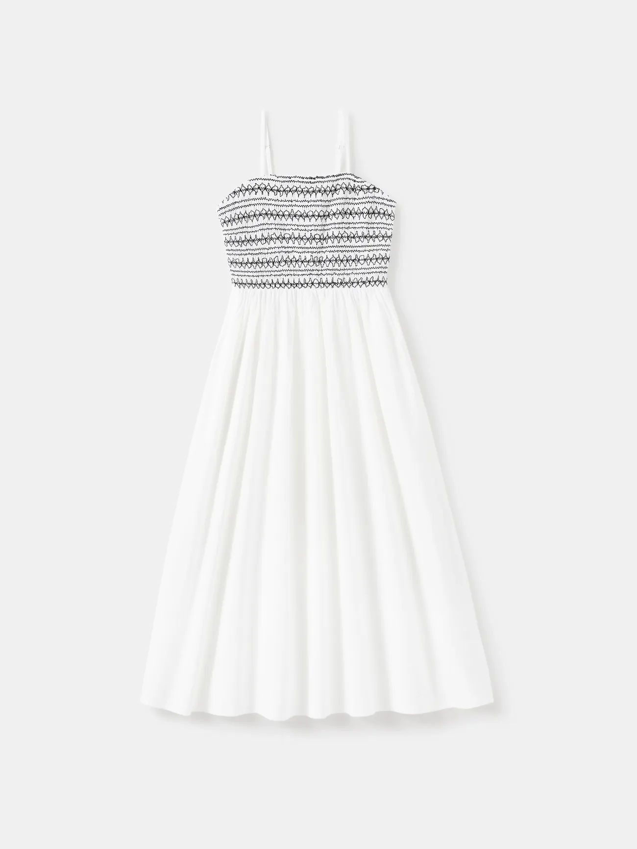 Mommy and Me Stripe Shirred 100% Cotton Strap Dress with Pockets
Mommy and Me Stripe Shirred 100% Cotton Strap Dress with Pockets